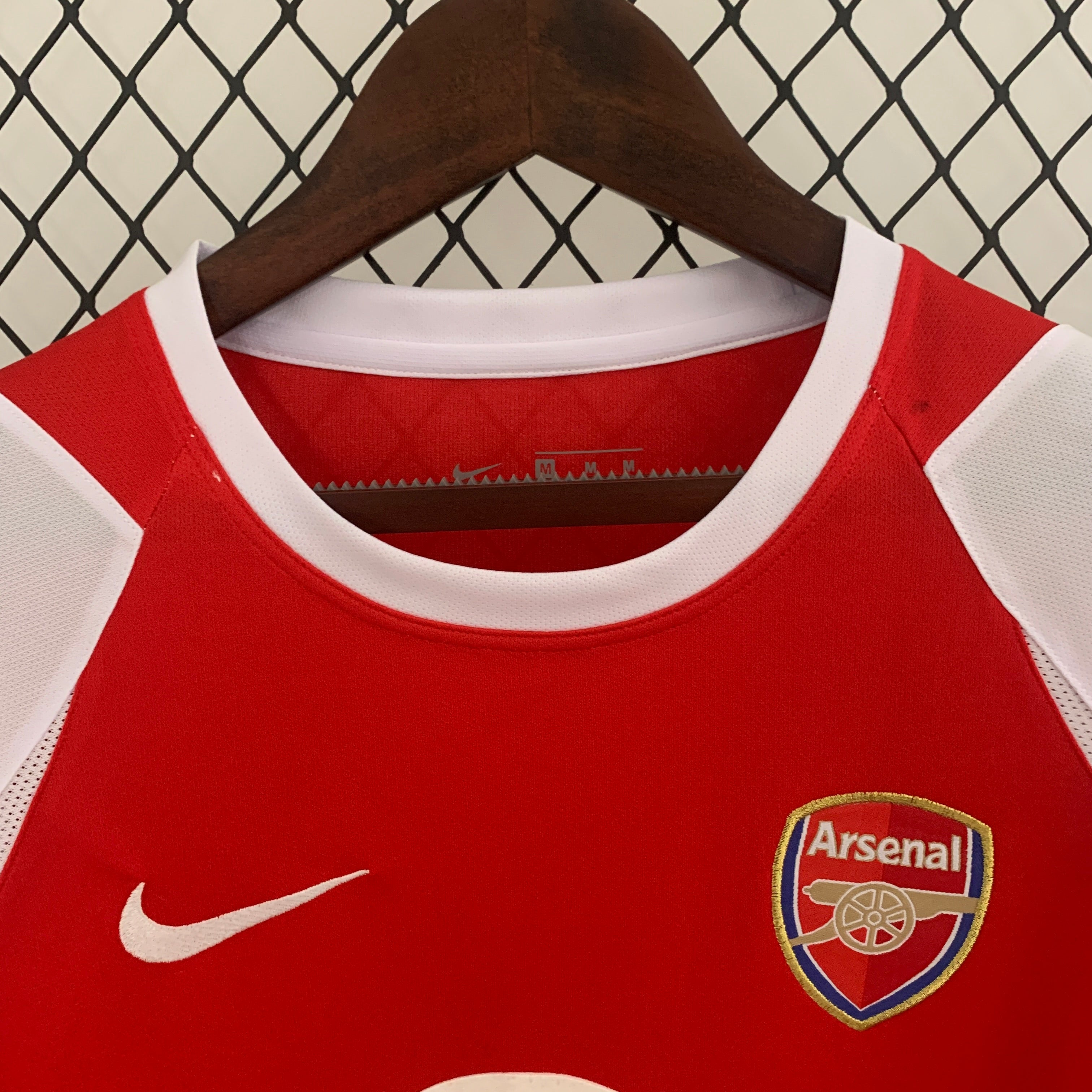 Arsenal longsleeve home jersey. Season 02/03