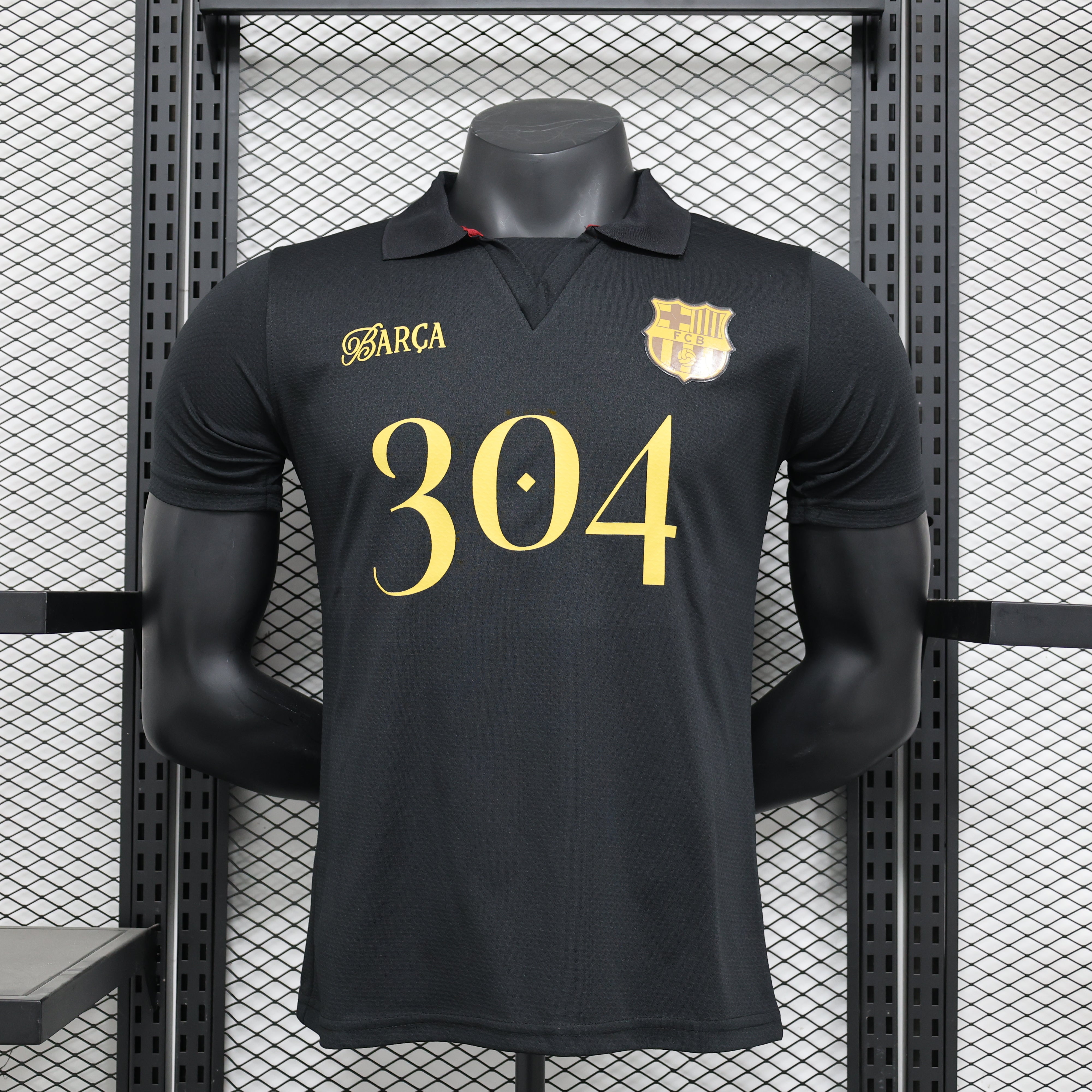 Barcelona Lamine Yamal 304 Special Edition Black jersey. Season 24/25 (Player Edition)