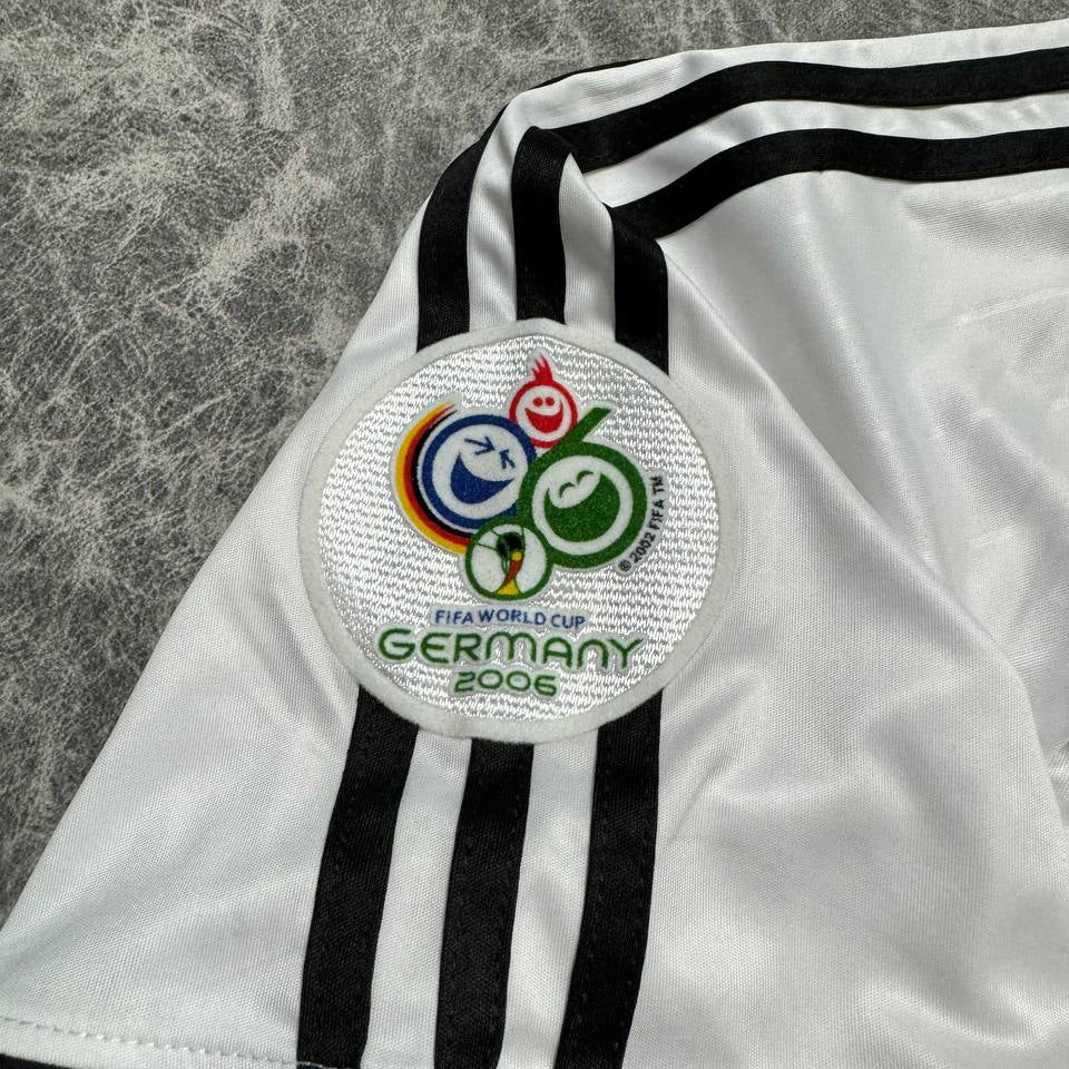 Germany's home jersey for the 2006 World Cup. Michael Ballack.