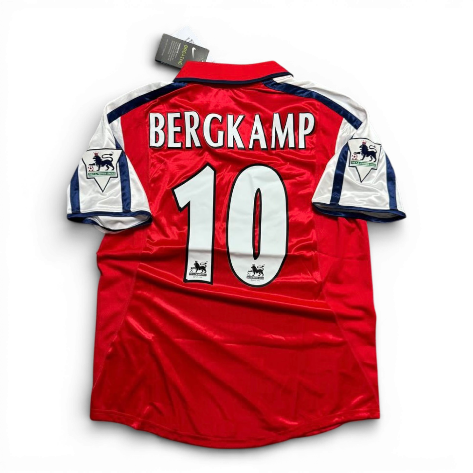 Arsenal home jersey. Season 99/00. Dennis Bergkamp