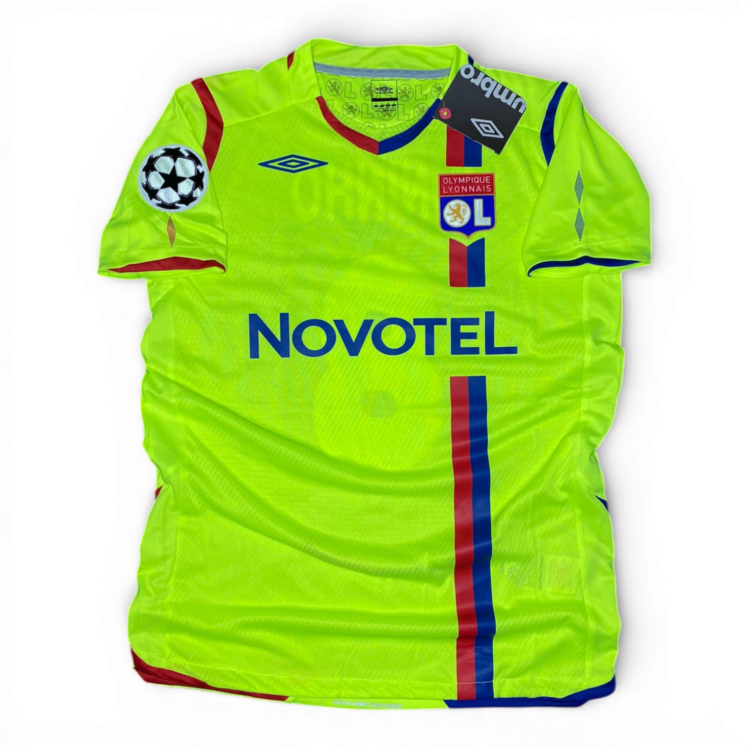 Olimpique Lyon third jersey. Season 08/09. Juninho Pernambucano