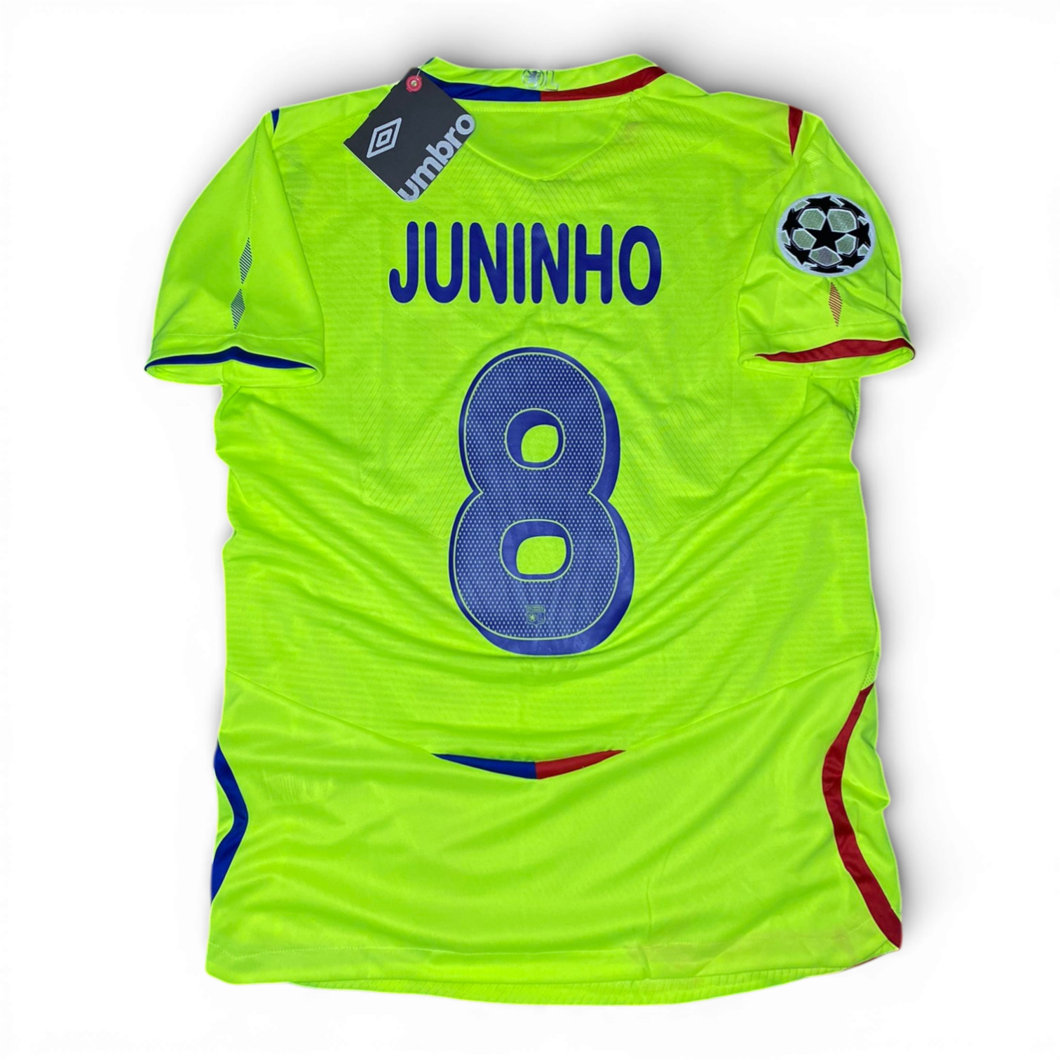 Olimpique Lyon third jersey. Season 08/09. Juninho Pernambucano
