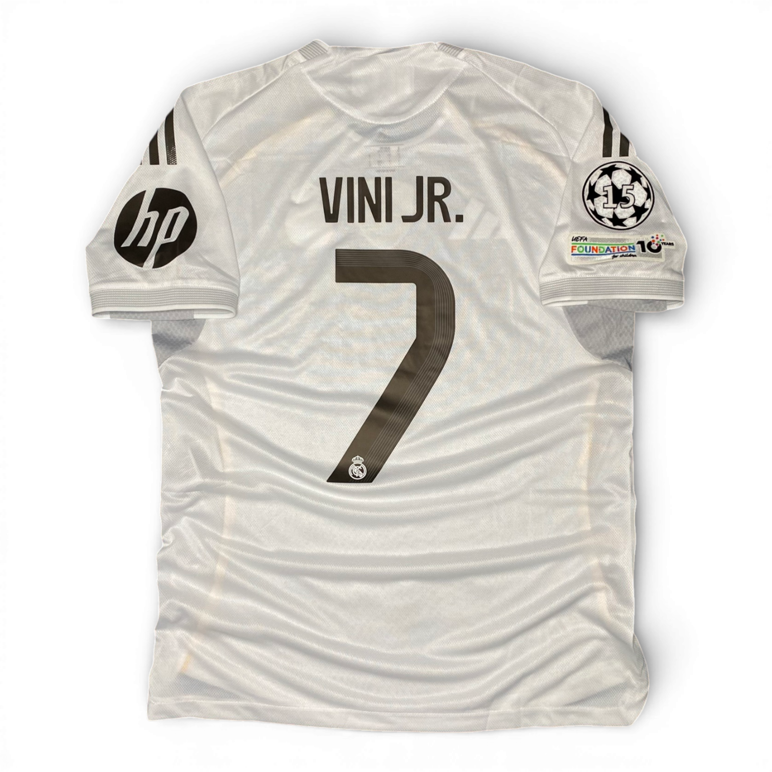 Real Madrid home jersey. Season 25/26. Vinicius Junior.
