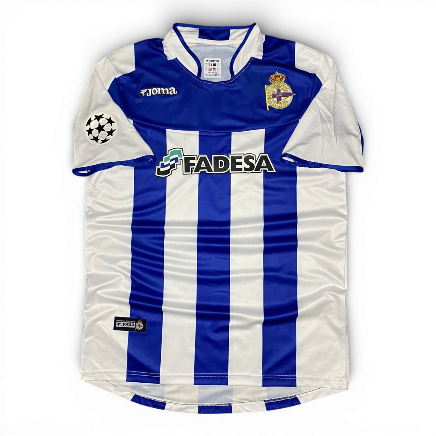 Deportivo La Coruna home jersey. Season 03/04. Diego Tristan.