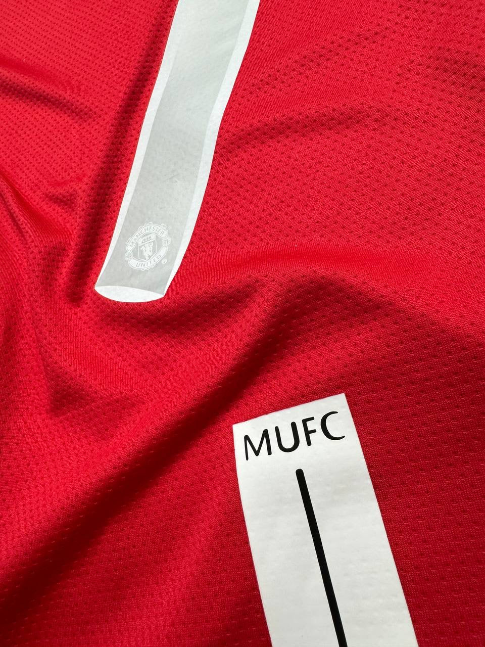 Manchester United's home jersey for the 2008 Champions League Final. Cristiano Ronaldo.