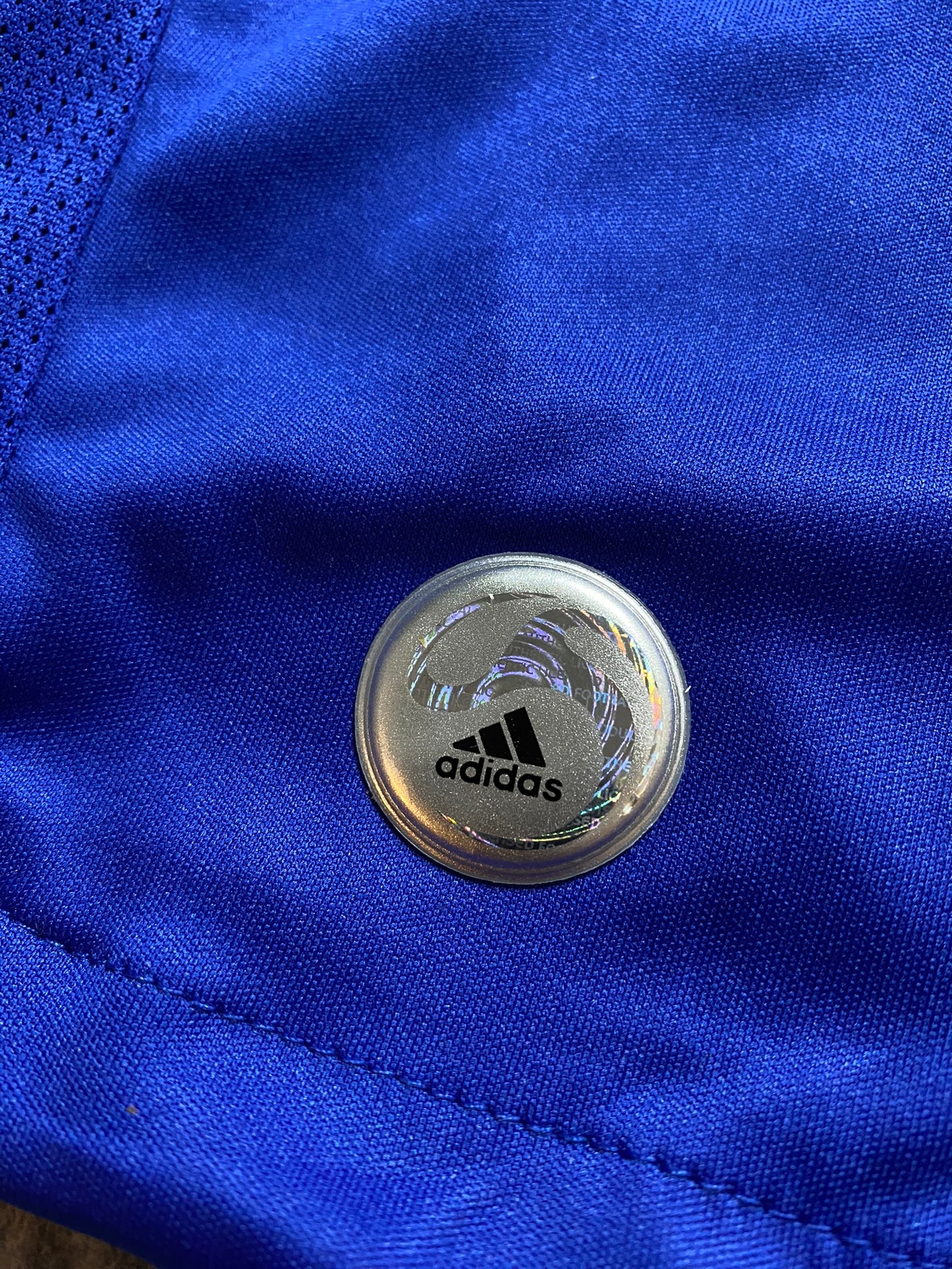 Chelsea's home jersey for the 2008 Champions League Final. Michael Ballack