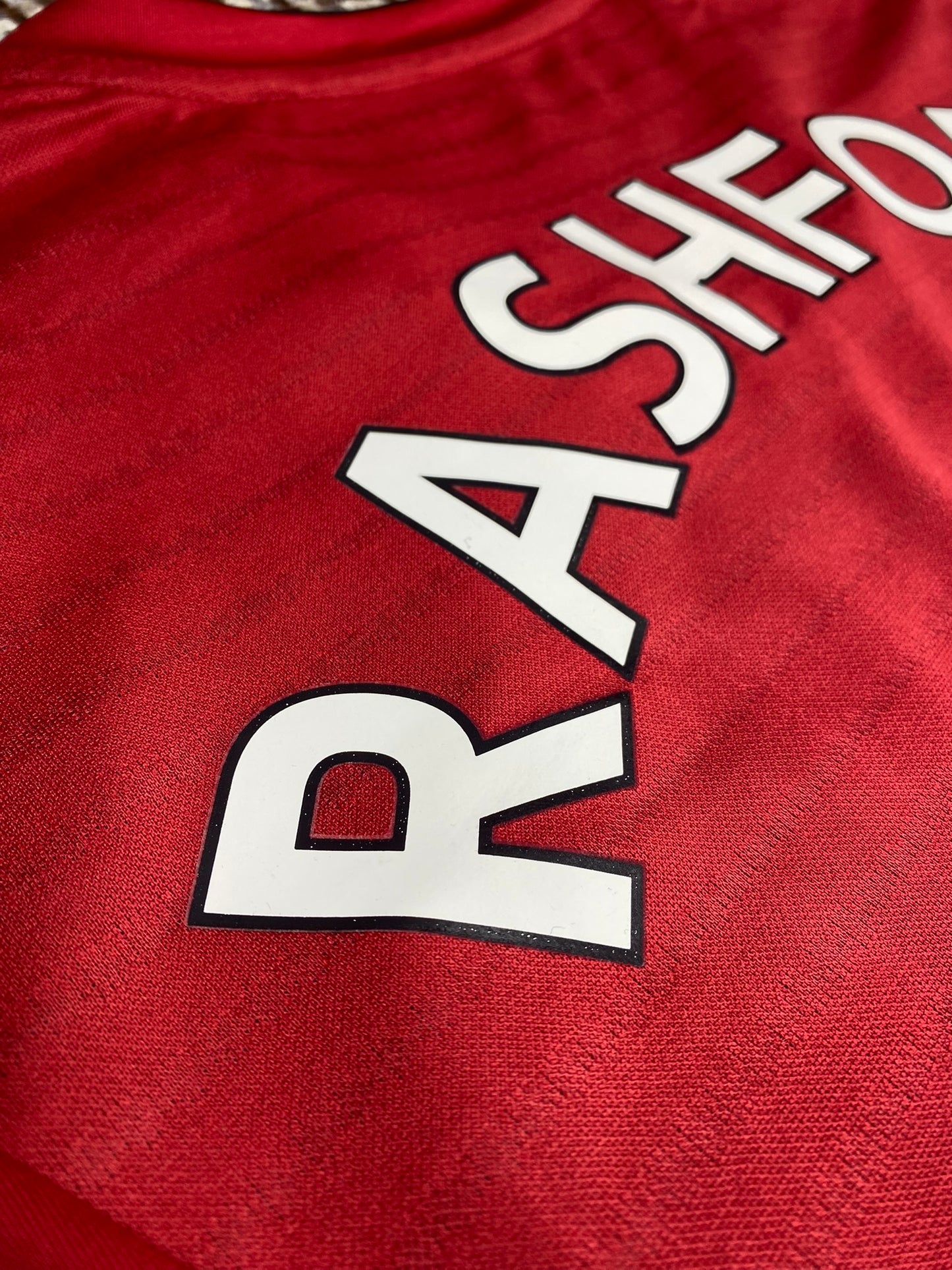 Manchester United home jersey. Season 18/19. Marcus Rashford.