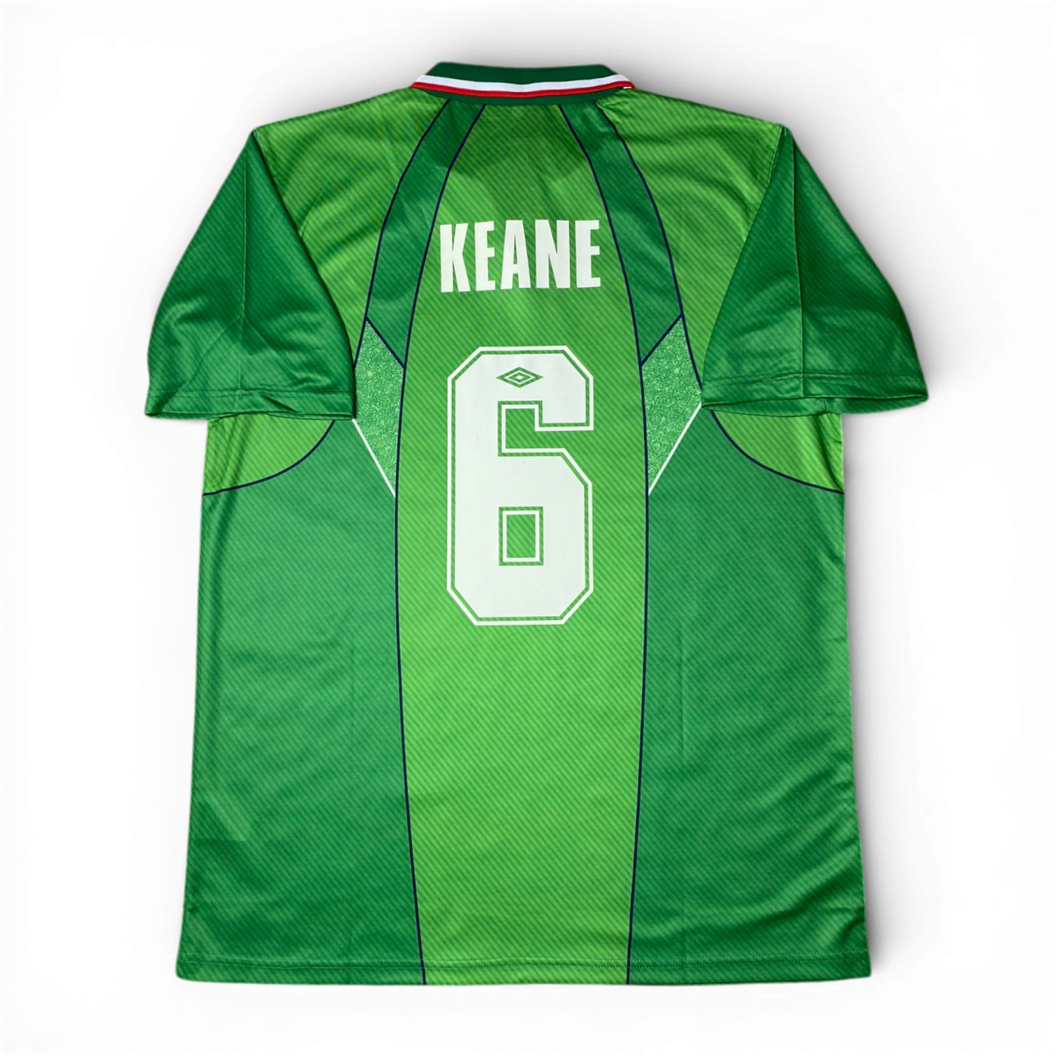 Ireland's 1994 home jersey. Roy Keane.
