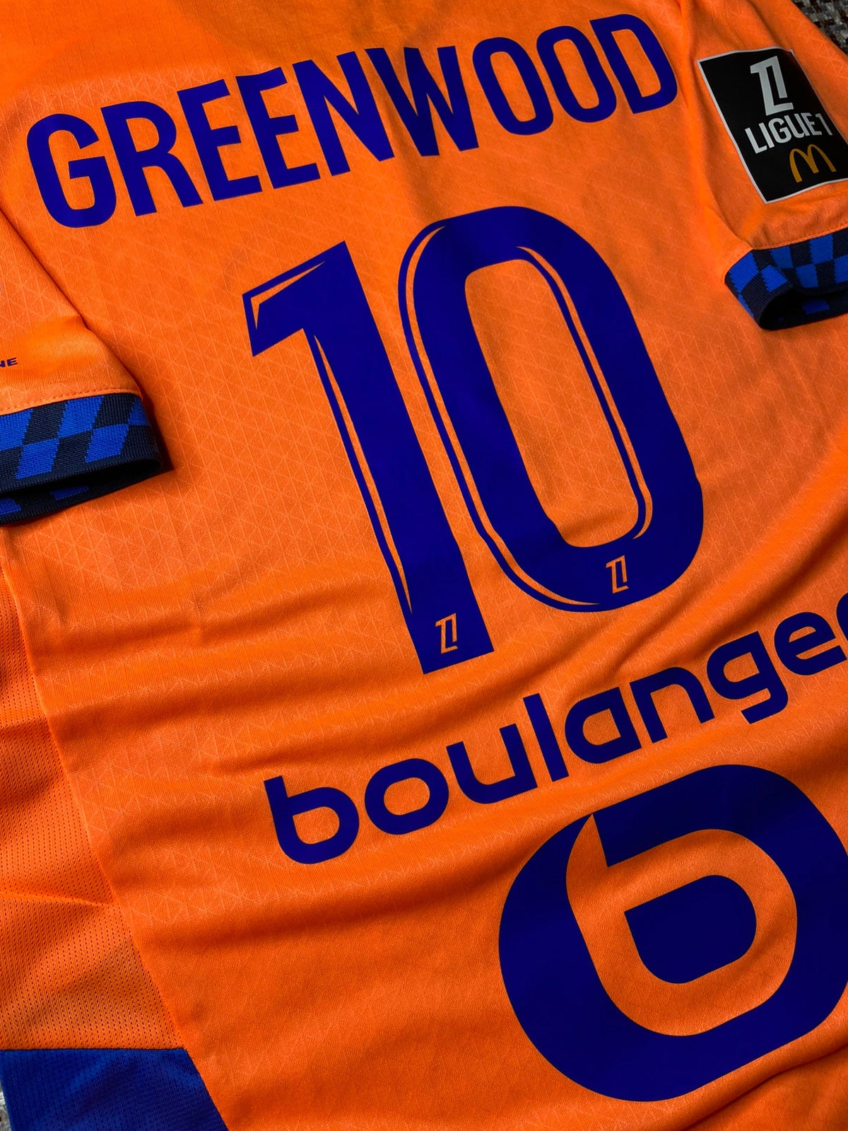 Marselle Olimpique's third jersey. Season 24/25. Mason Greenwood
