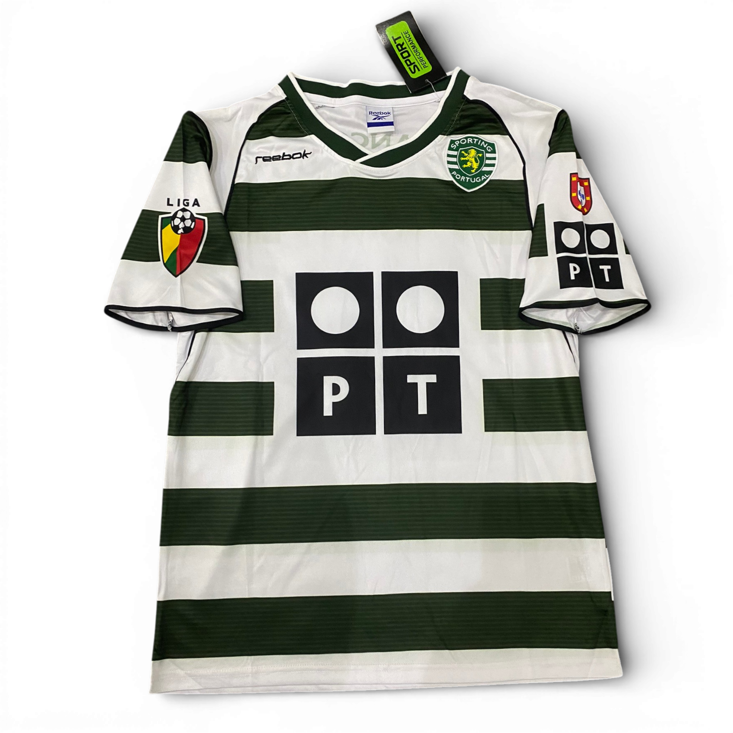 Sporting Lisbon home jersey. Season 02/03. Cristiano Ronaldo
