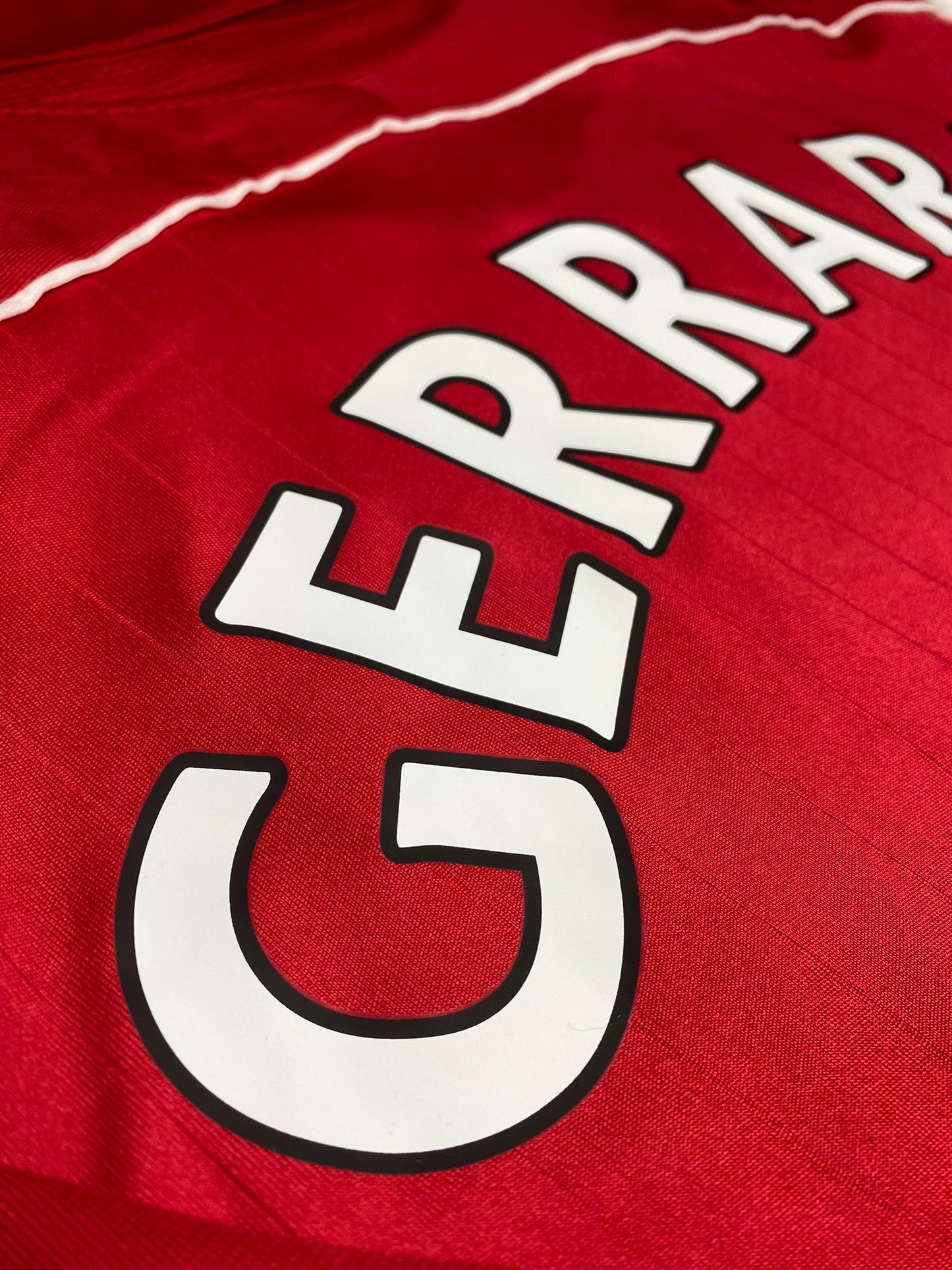 Liverpool home jersey. Season 06/07. Steven Gerrard