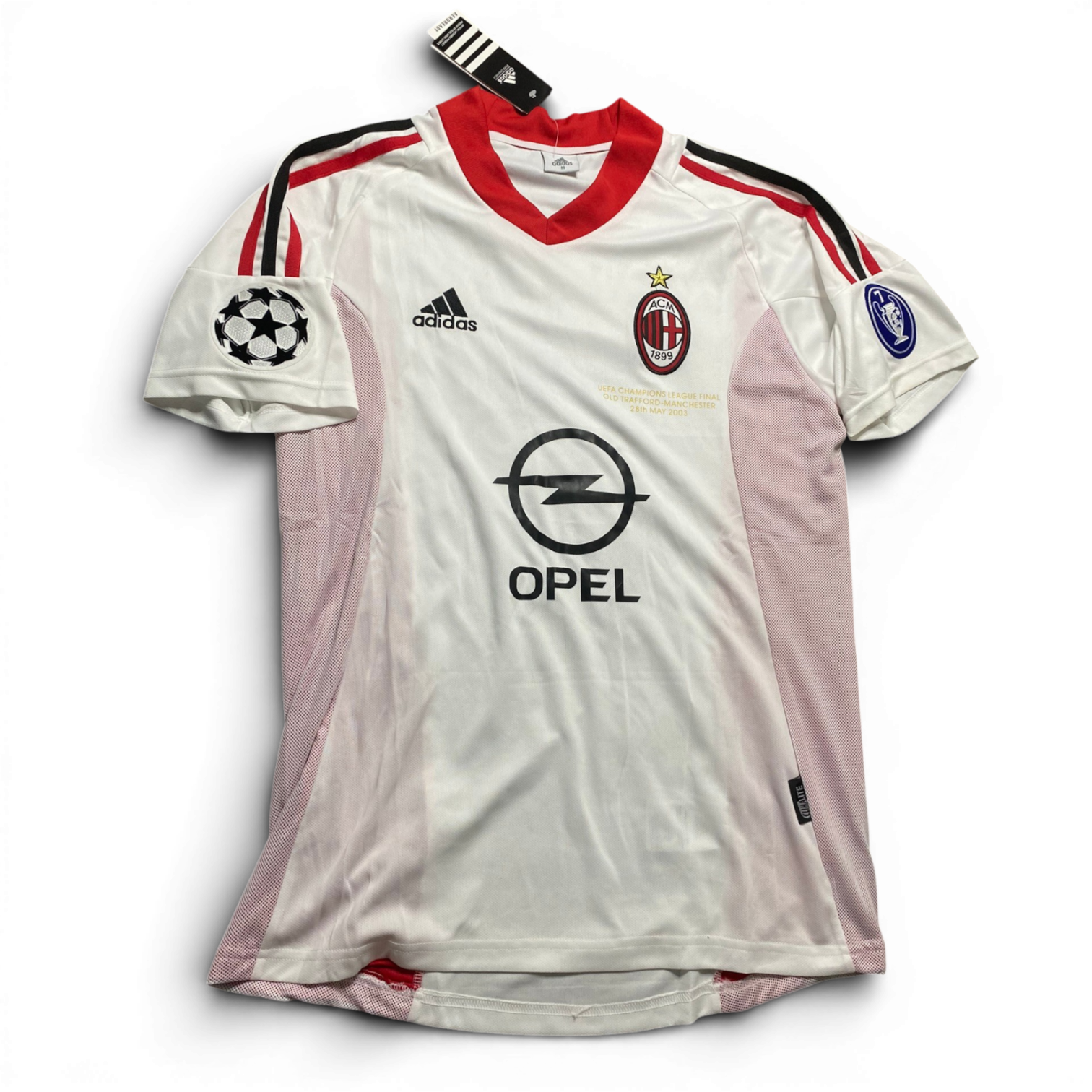 AC Milan away jersey, for the 2003 Champions League final. Andriy Shevchenko