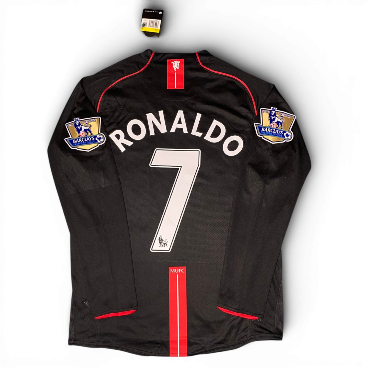 Manchester united longsleeve away jersey. Season 07/08. Cristiano Ronaldo