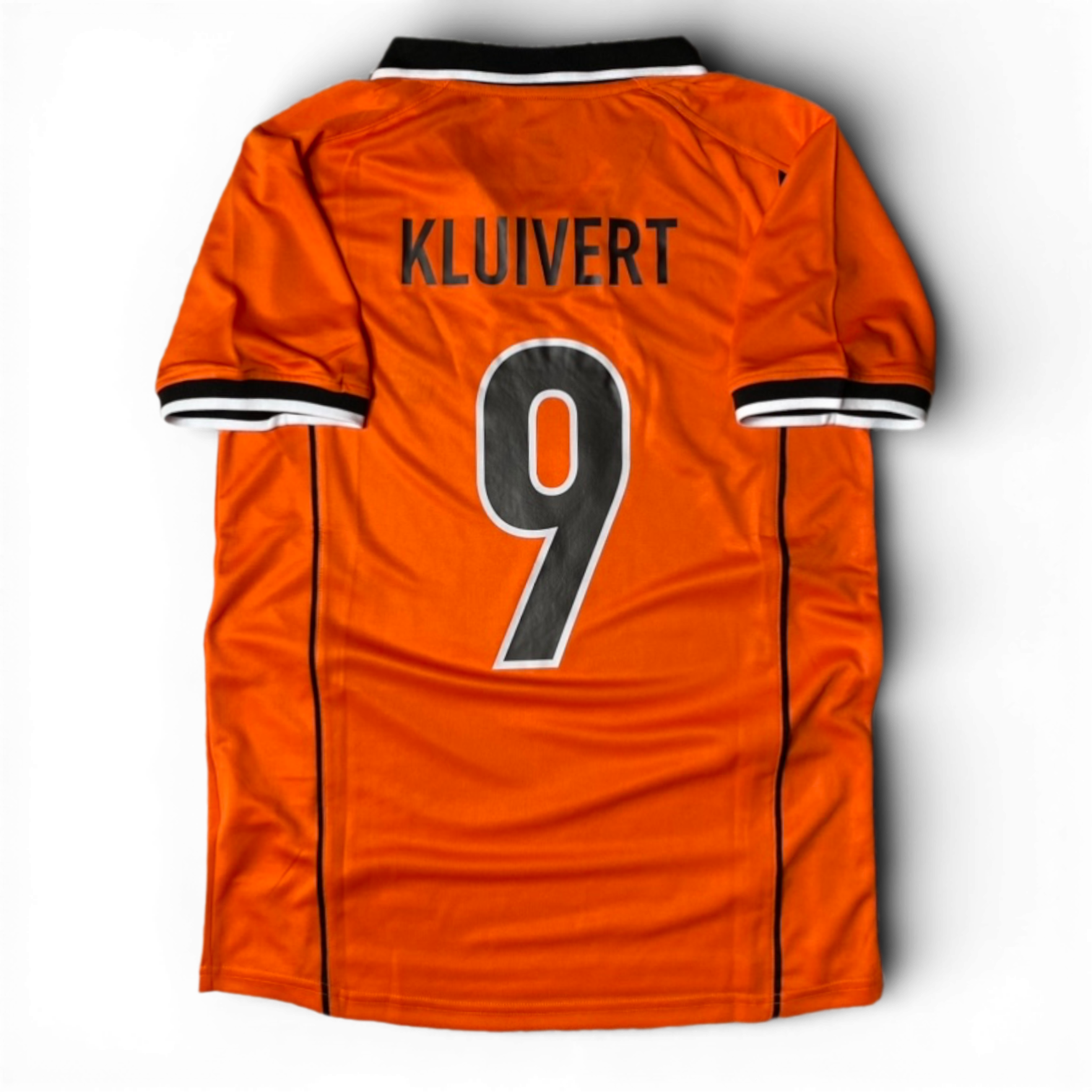 The Netherlands' home jersey for the 1998 World Cup. Patrick Kluivert