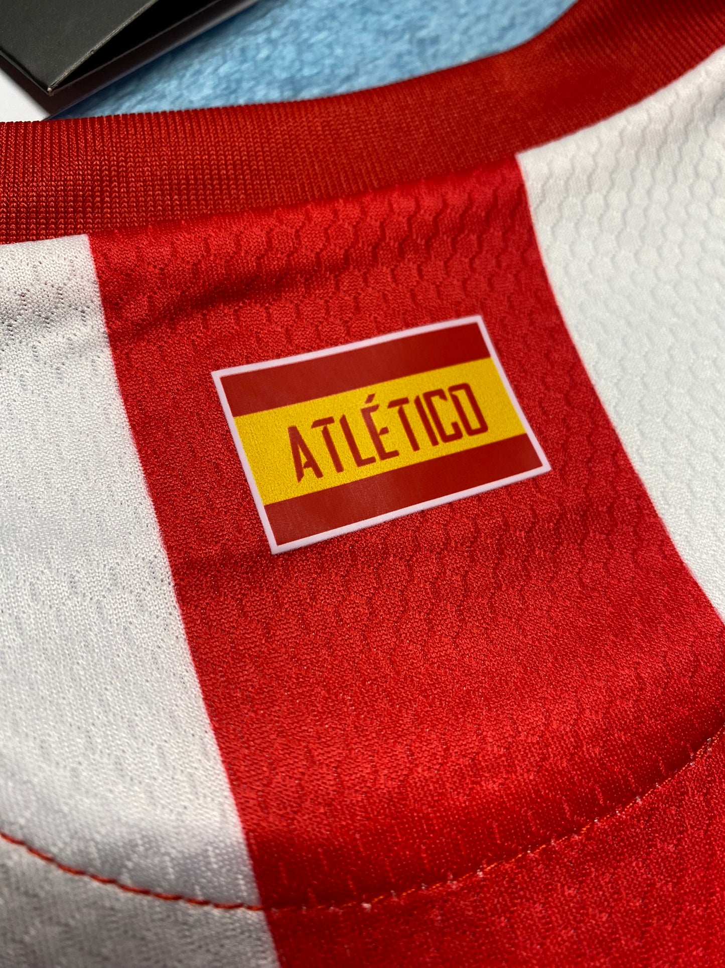 Atletico Madrid's home jersey for the 2013 UEFA Super Cup final. Radamel Falcao