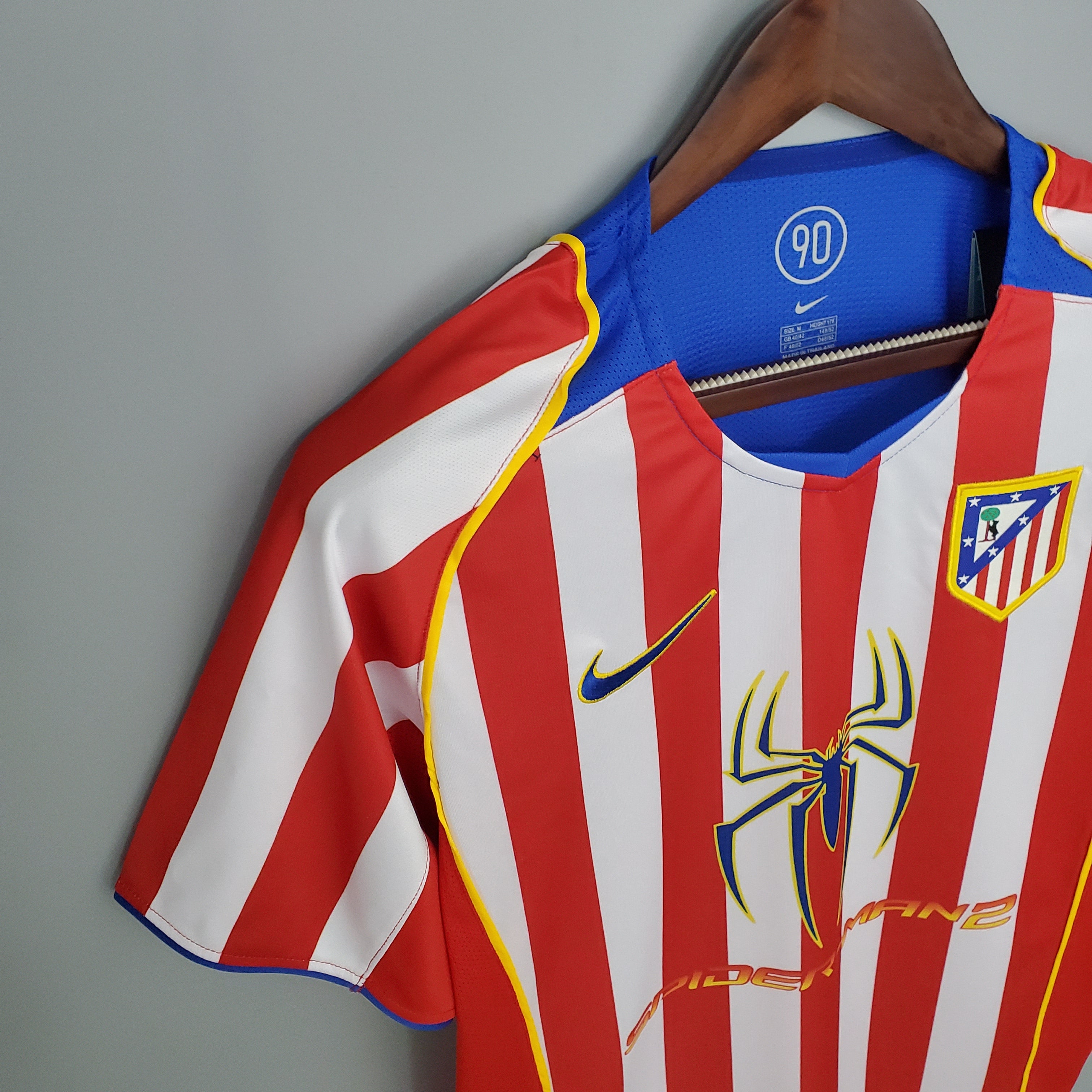 Atletico Madrid home jersey. Season 04/05