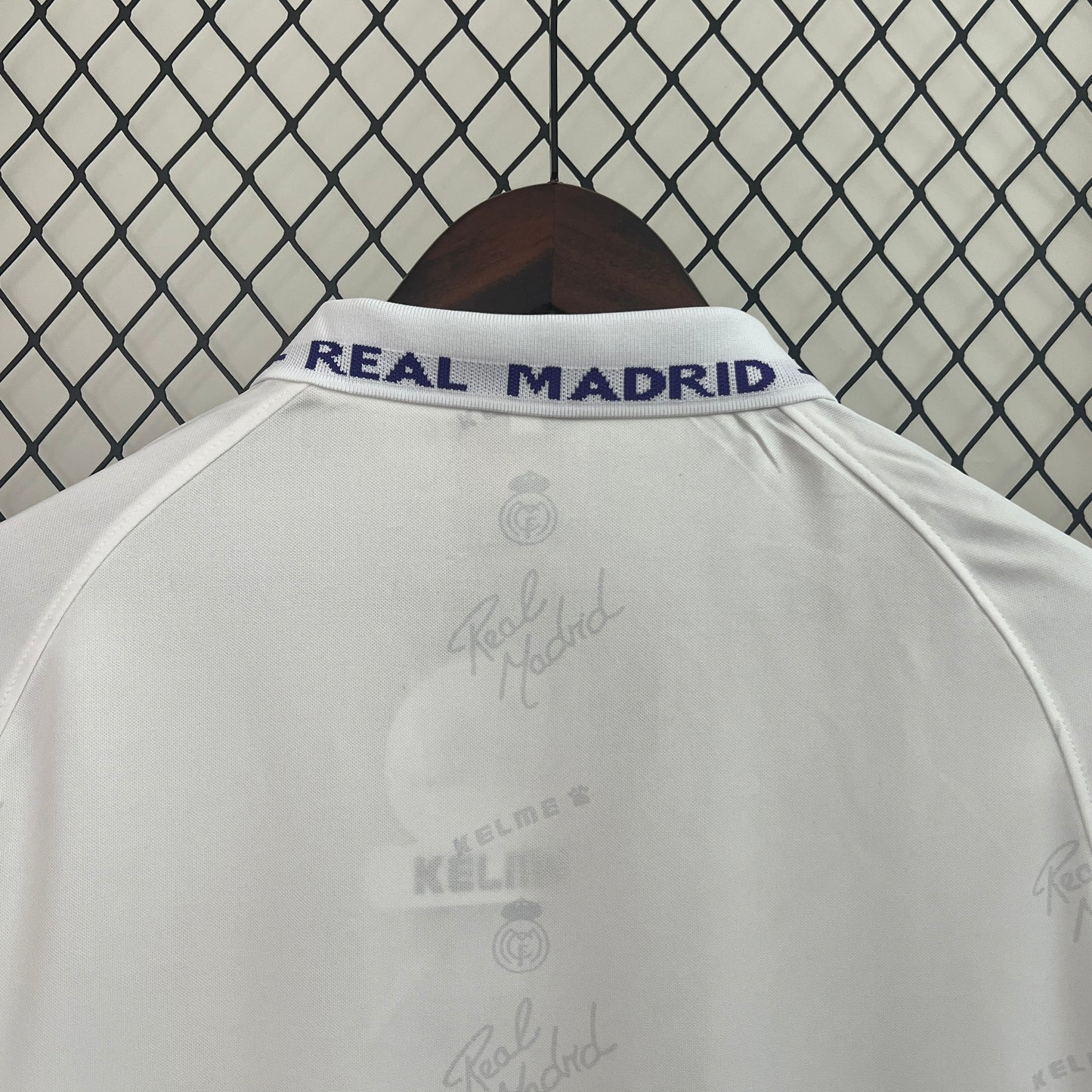 Real Madrid longsleeve home jersey. Season 94/95