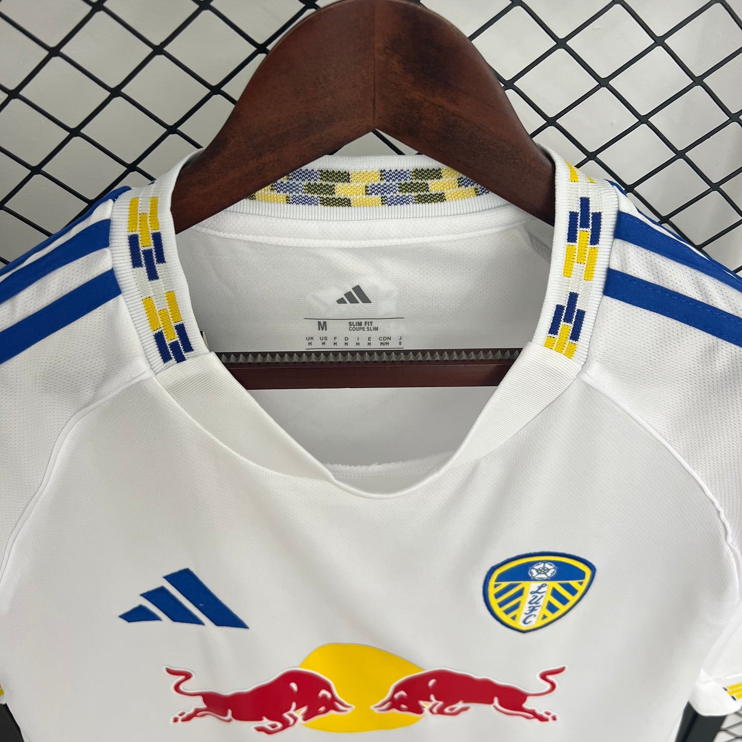 Leeds United home jersey. Season 25/26