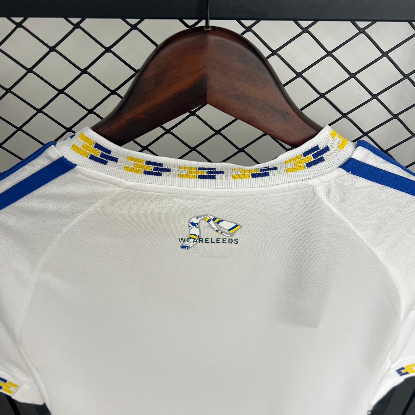 Leeds United home jersey. Season 25/26