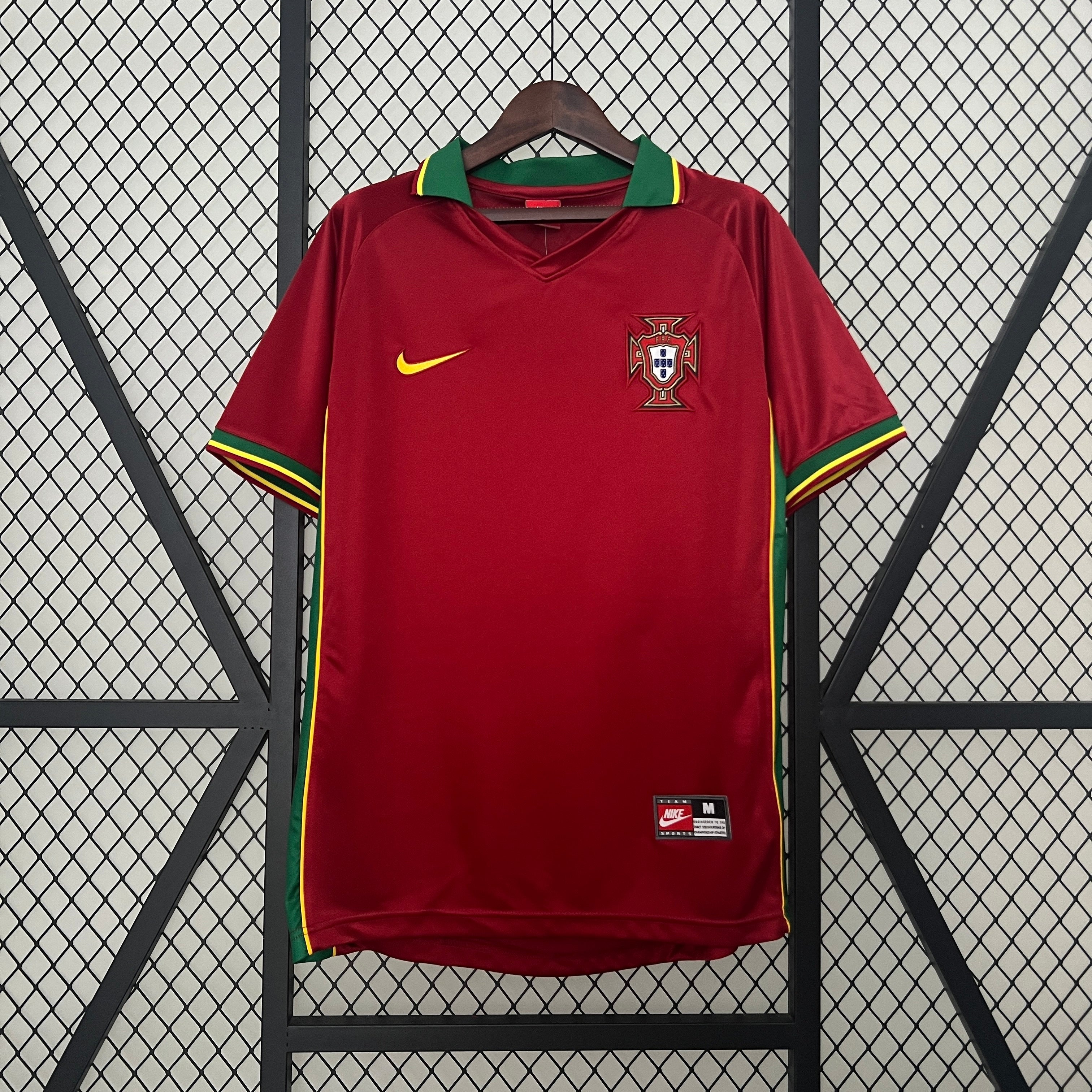 Portugal home jersey. Season 1998