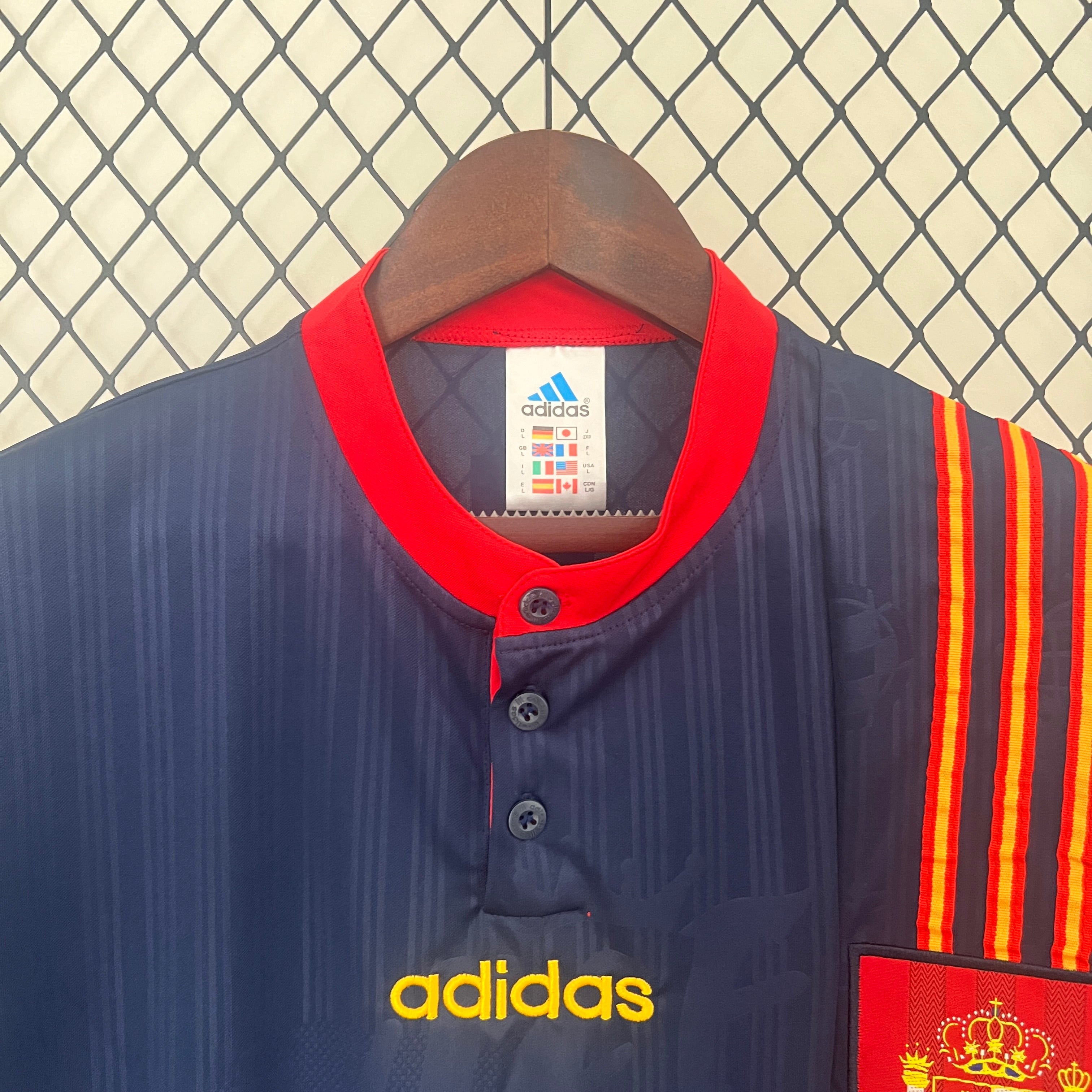Spain 1996 away jersey.