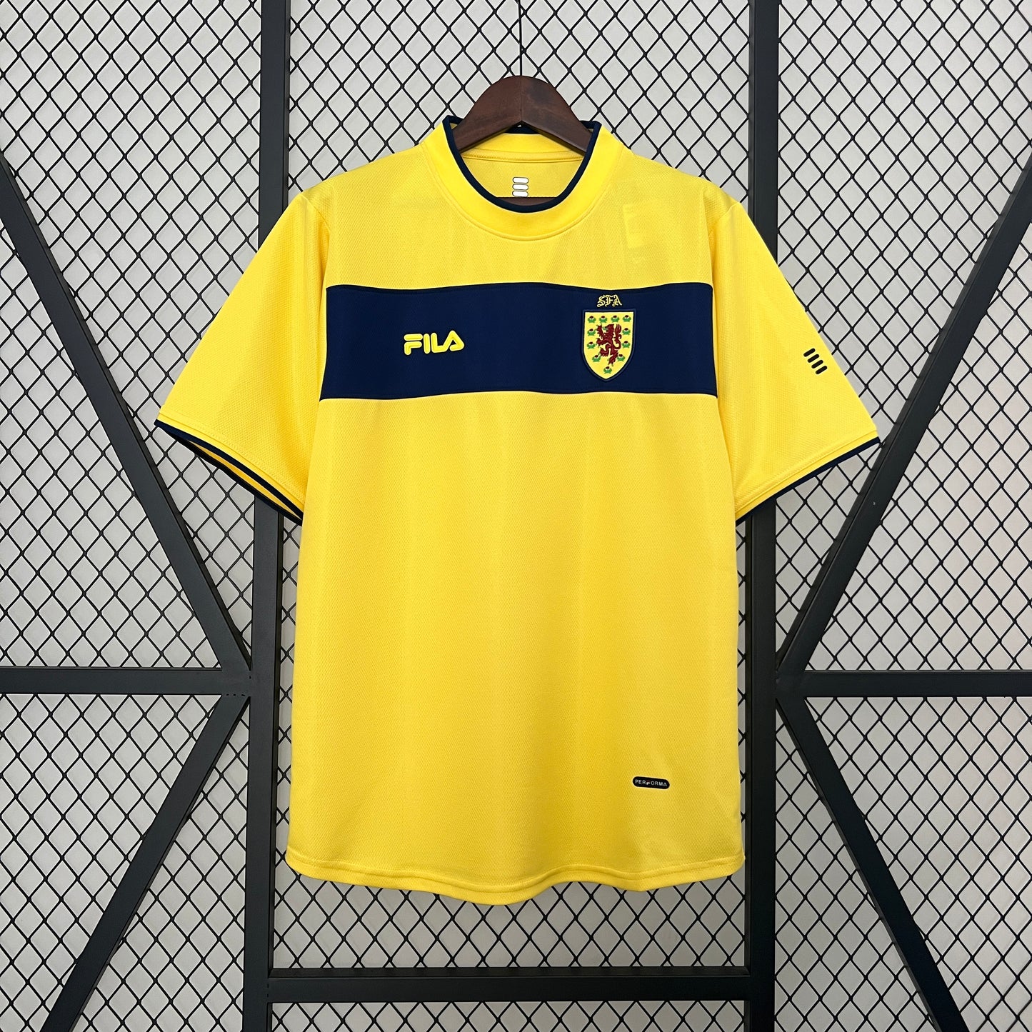 Scotland 2002 away jersey.