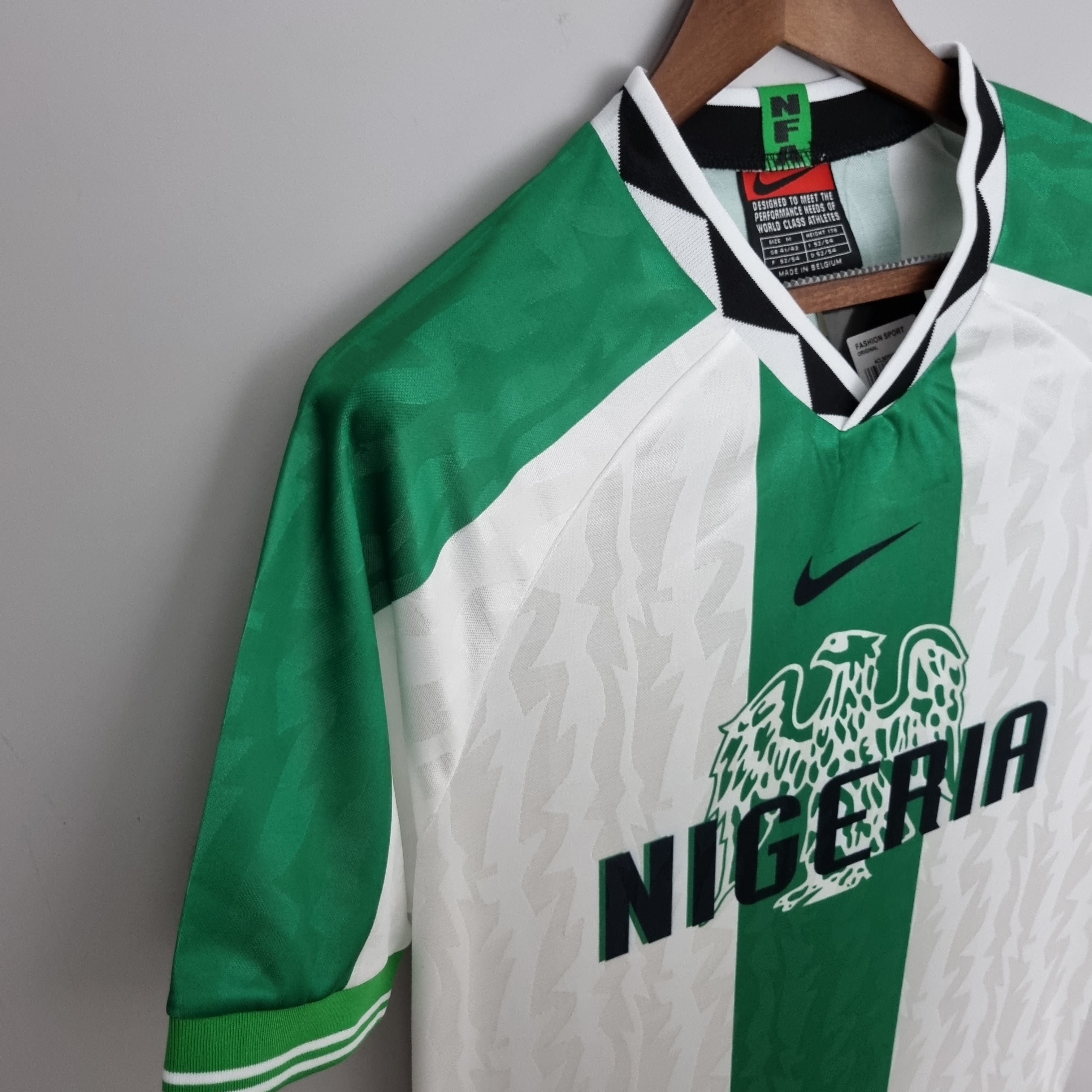 Nigeria away jersey. Season 1996