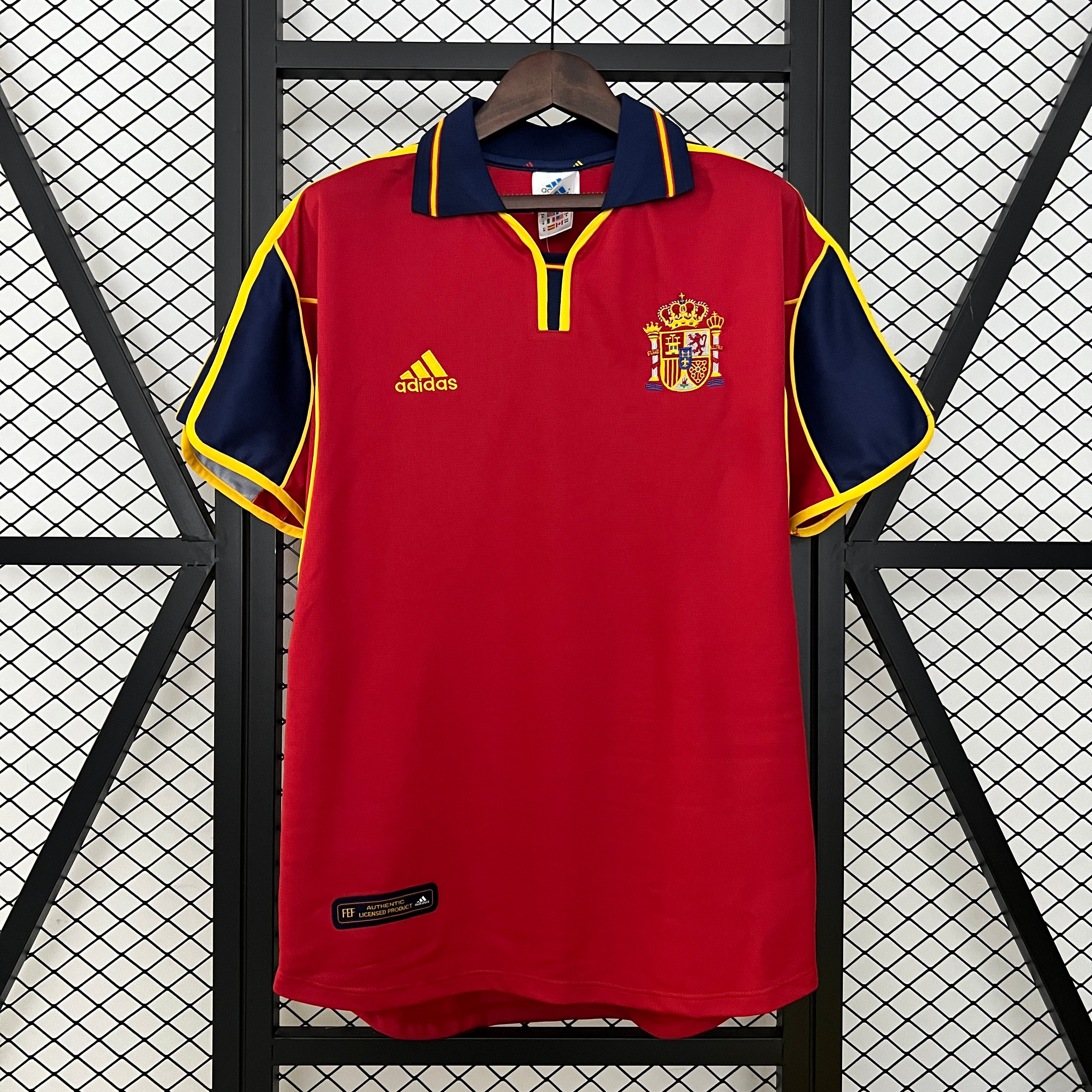 Spain 2000 home jersey.