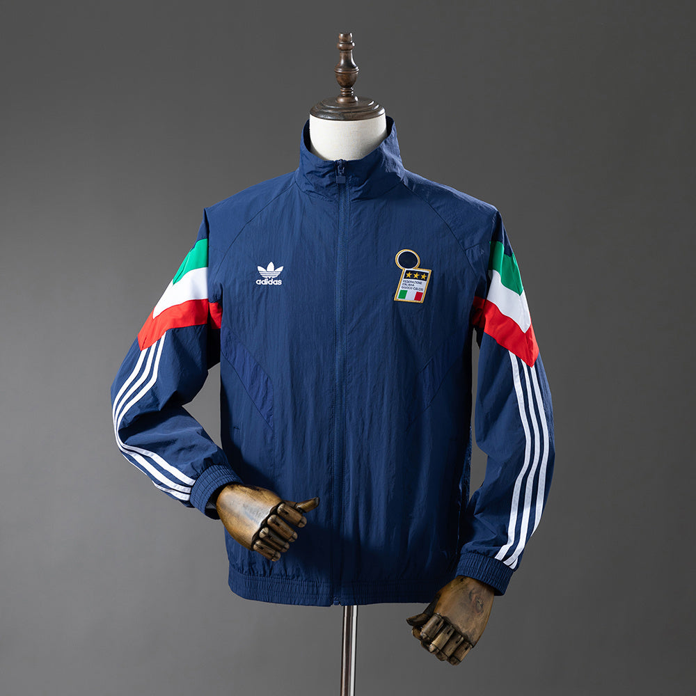 Italy Adidas Trefoil windbreaker