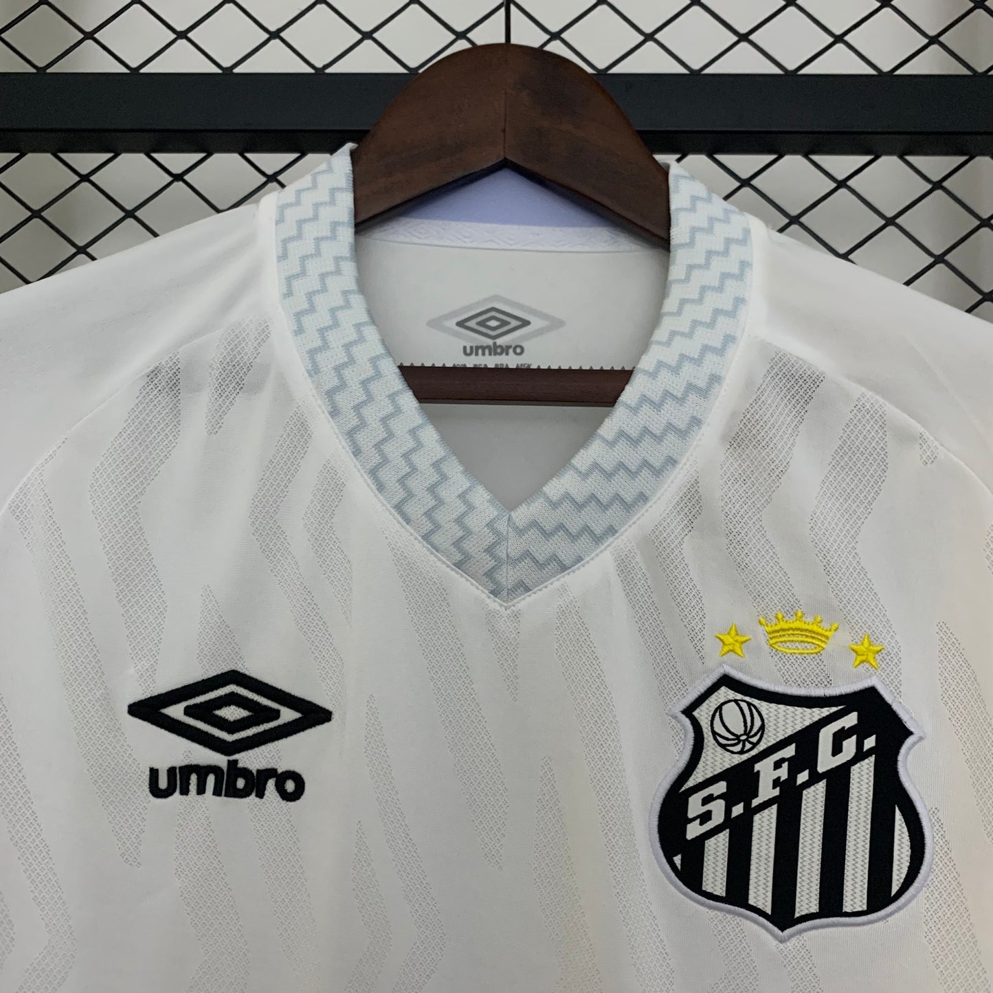 Santos home jersey. Season 25/26 (All sponsors included)