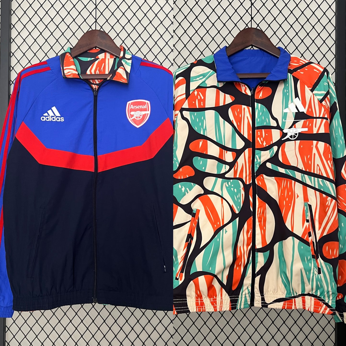 Arsenal double-sided Windbreaker