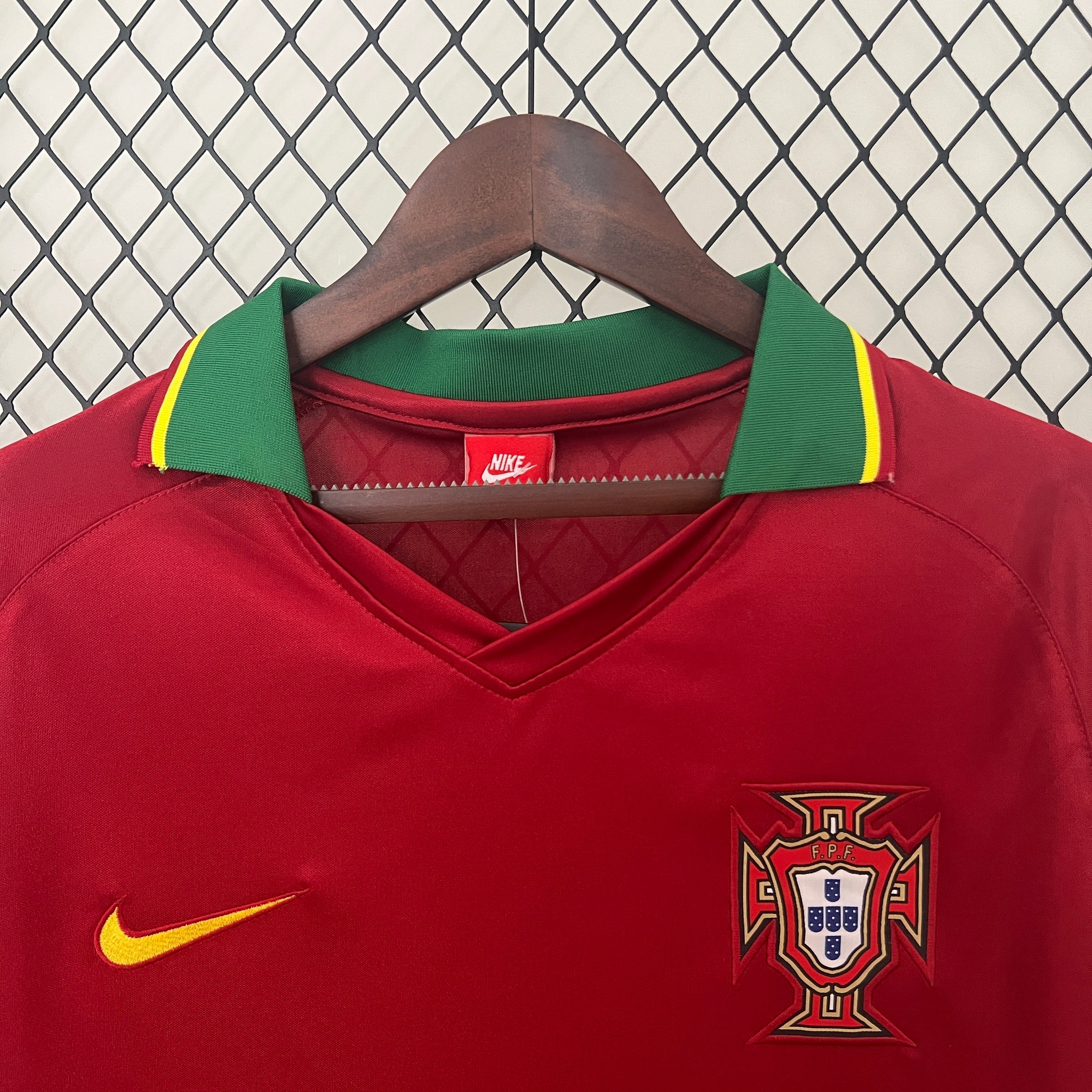 Portugal home jersey. Season 1998