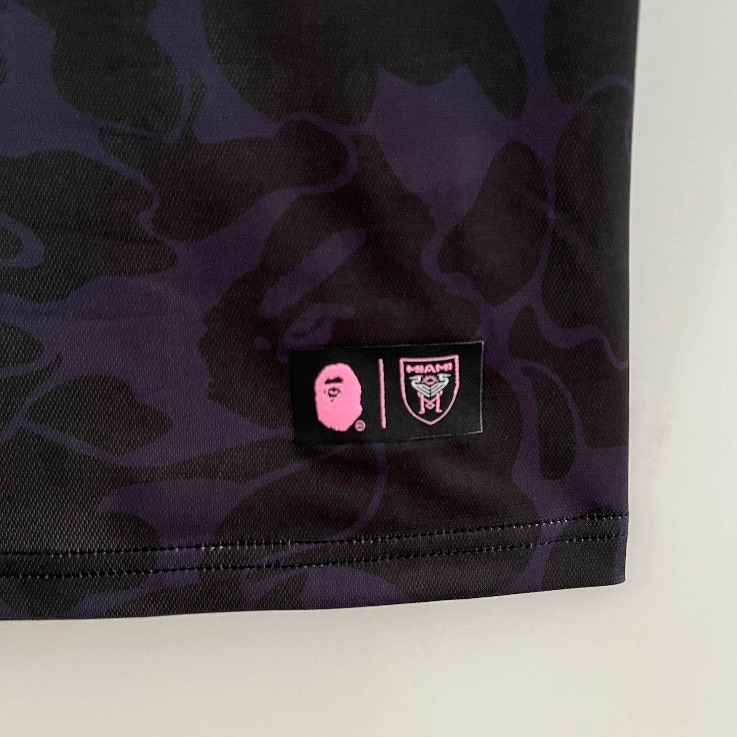 Inter Miami x BAPE Collaboration jersey. (black)