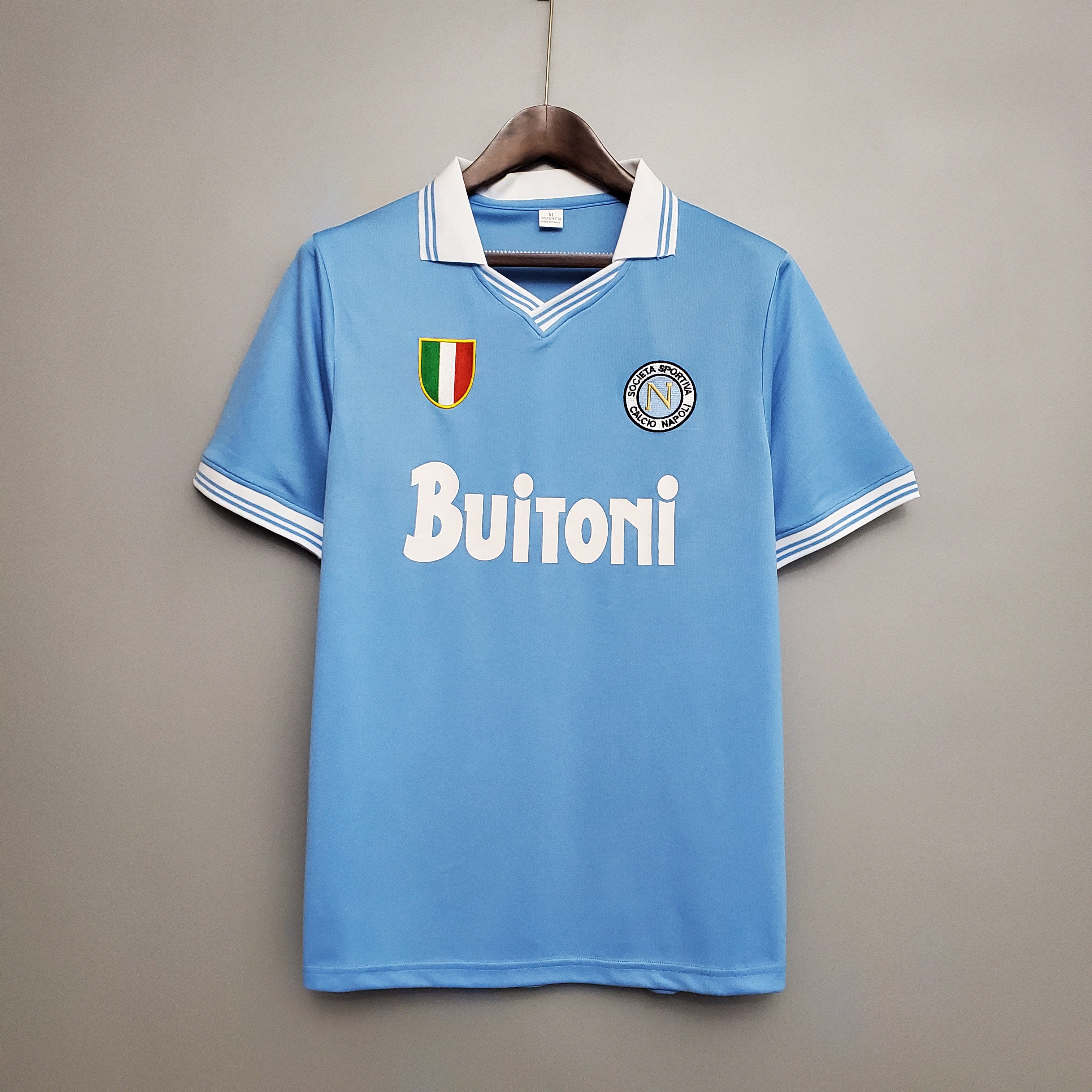 Napoli home jersey. Season 86/87