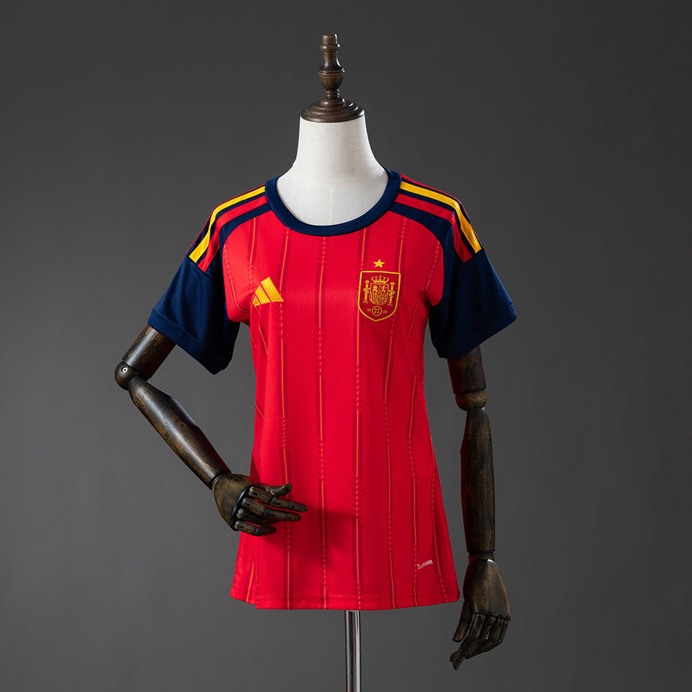 Spain Home women jersey for the 2026 FIFA World Cup