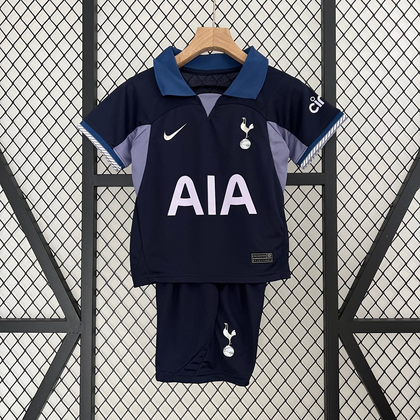 Tottenham Hotspur Kids away set. Season 23/24