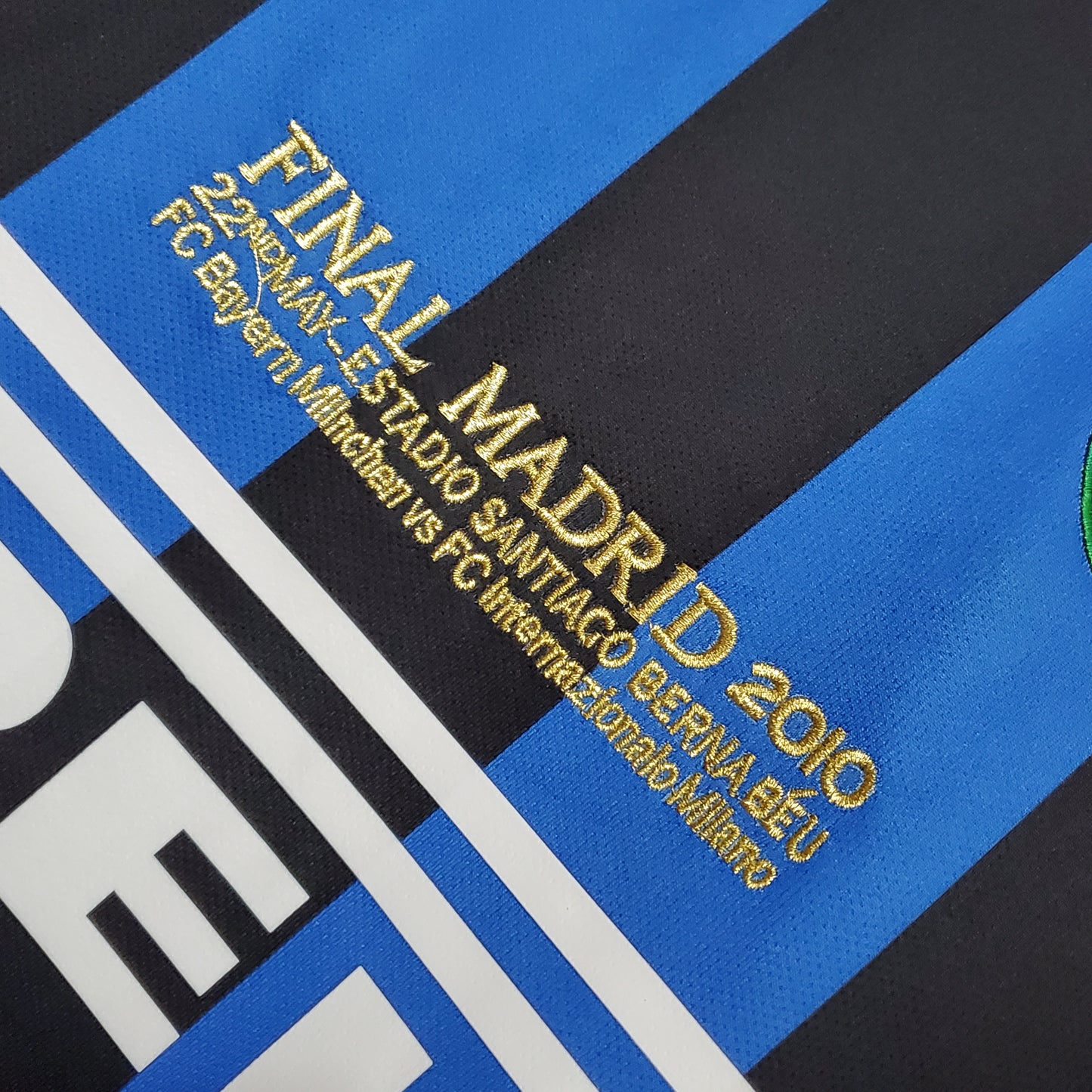 Inter UCL 2010 Final home jersey. Season 09/10
