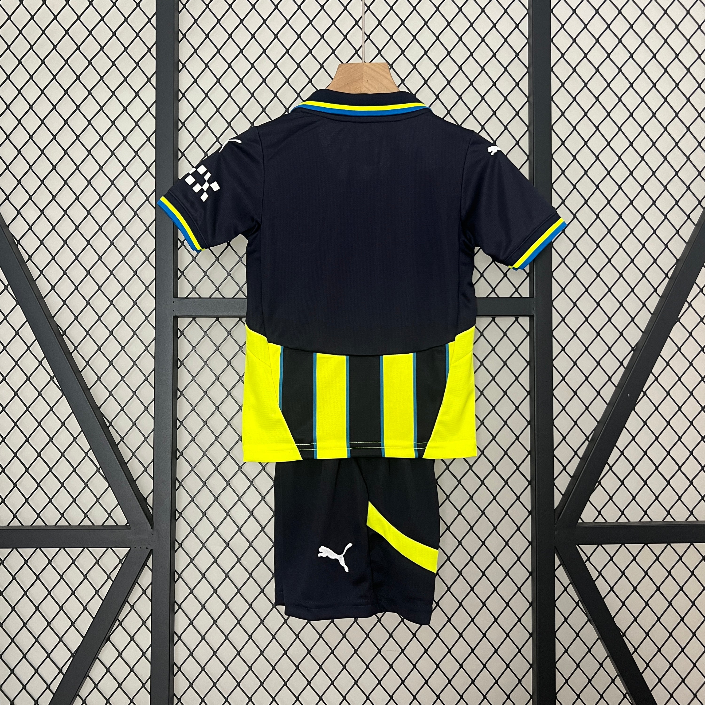 Manchester City away kids set. Season 24/25