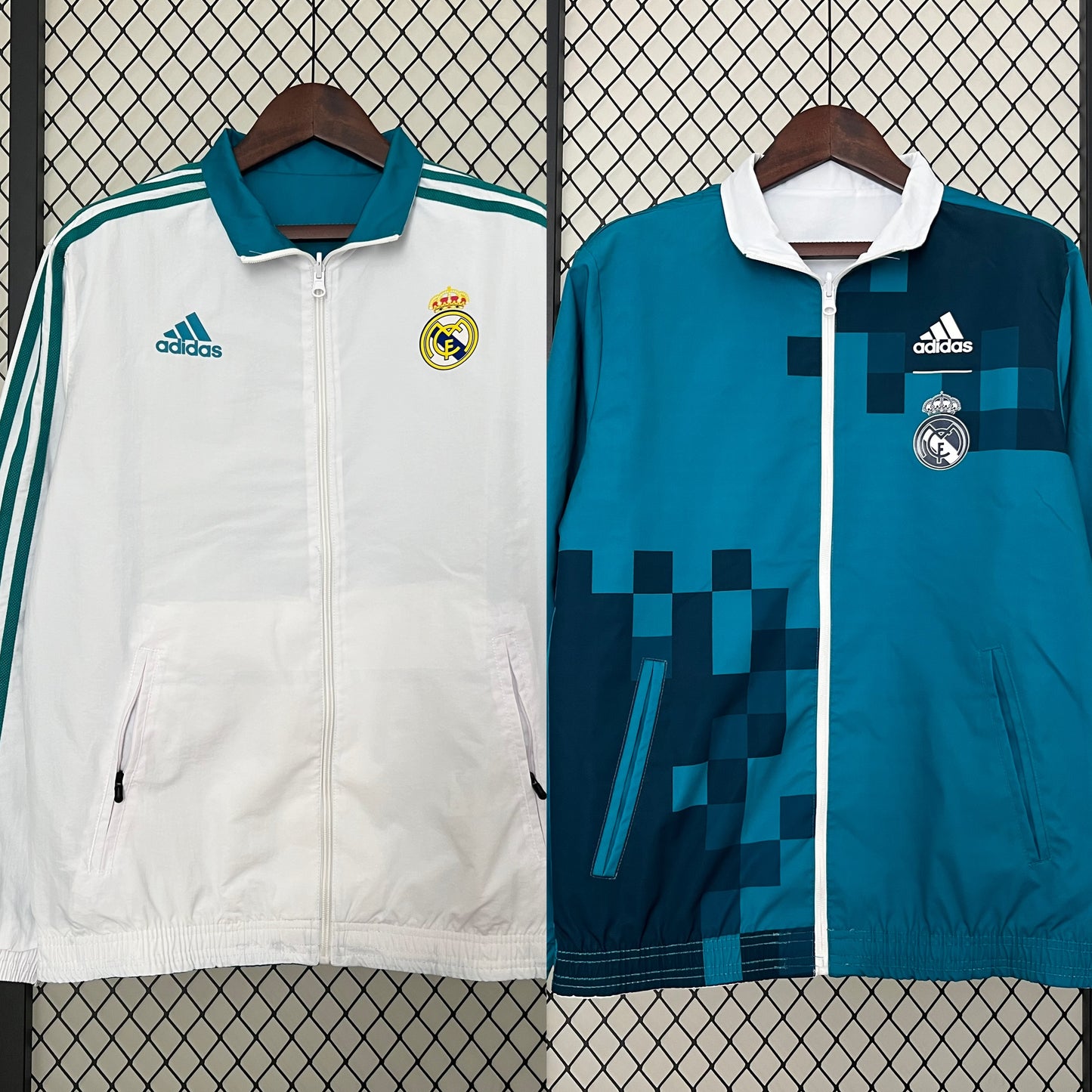 Real Madrid double-sided Windbreaker