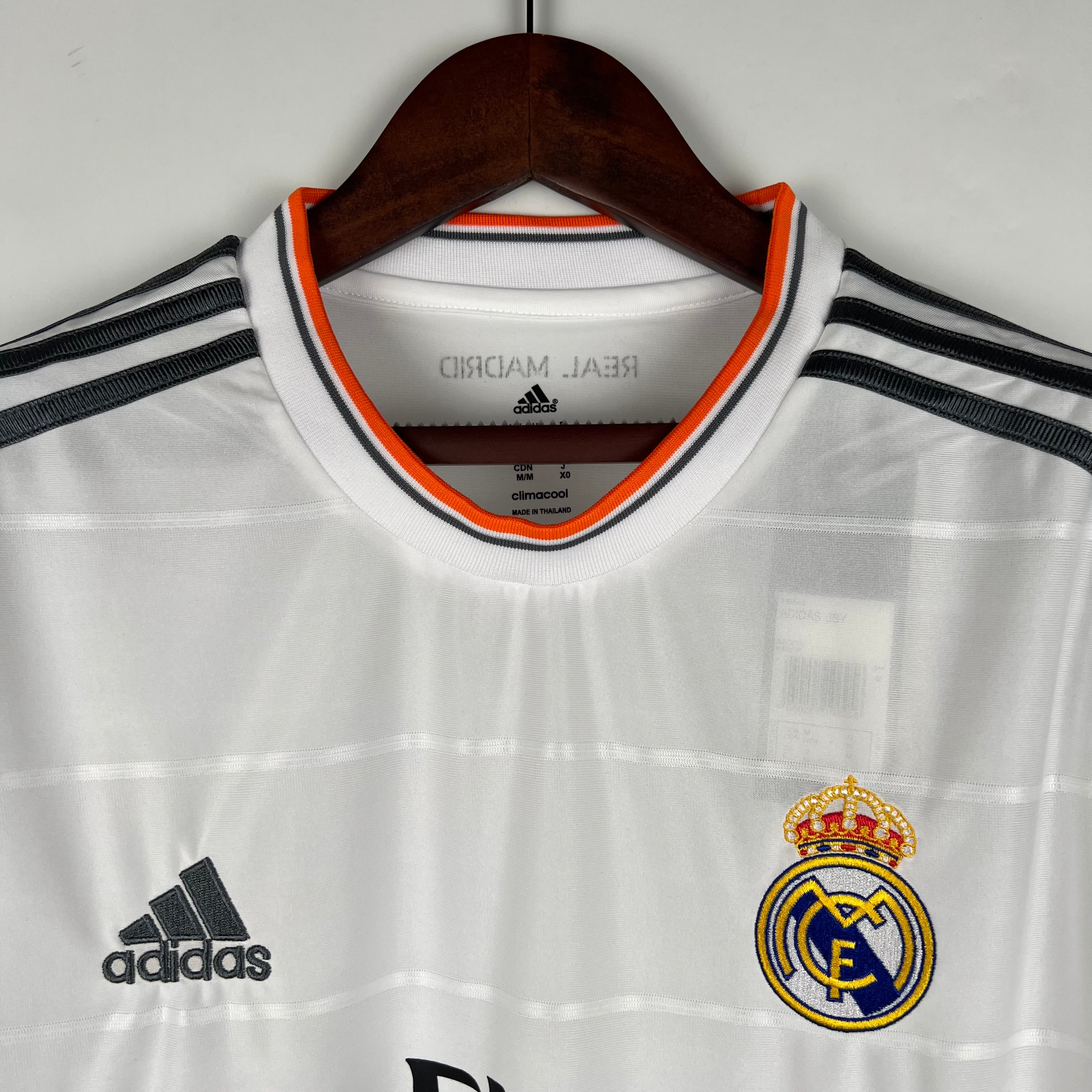 Real Madrid longsleeve home jersey. Season 13/14
