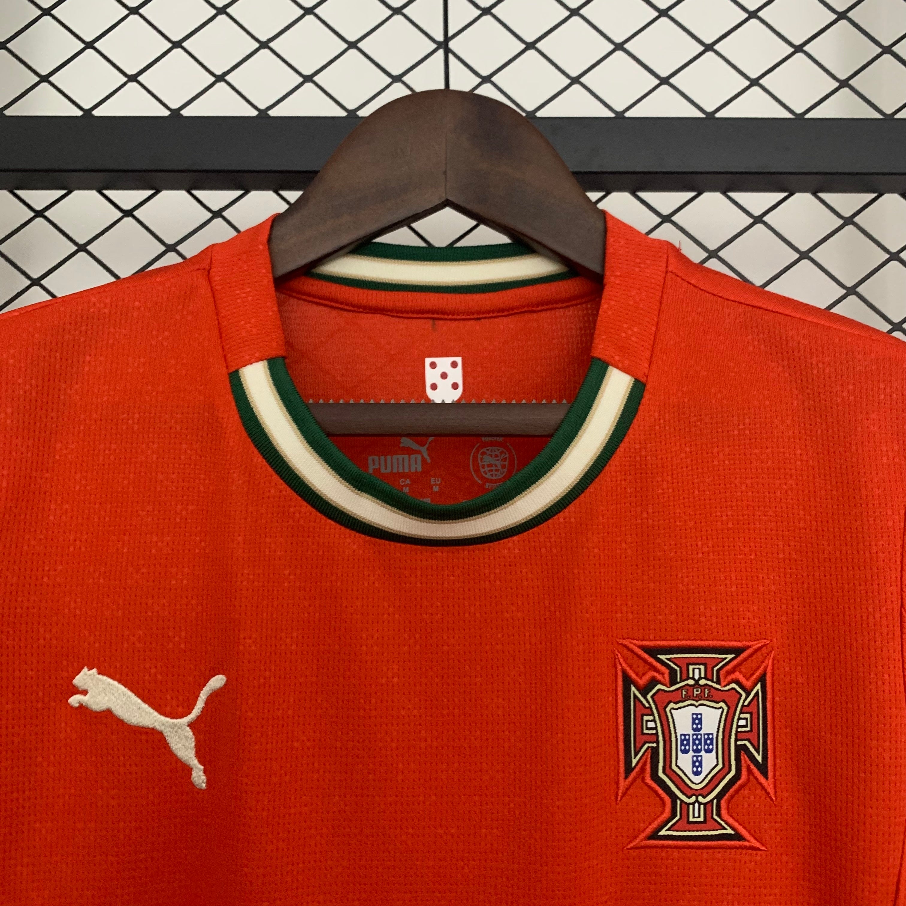 Portugal home jersey for women. Season 25/26