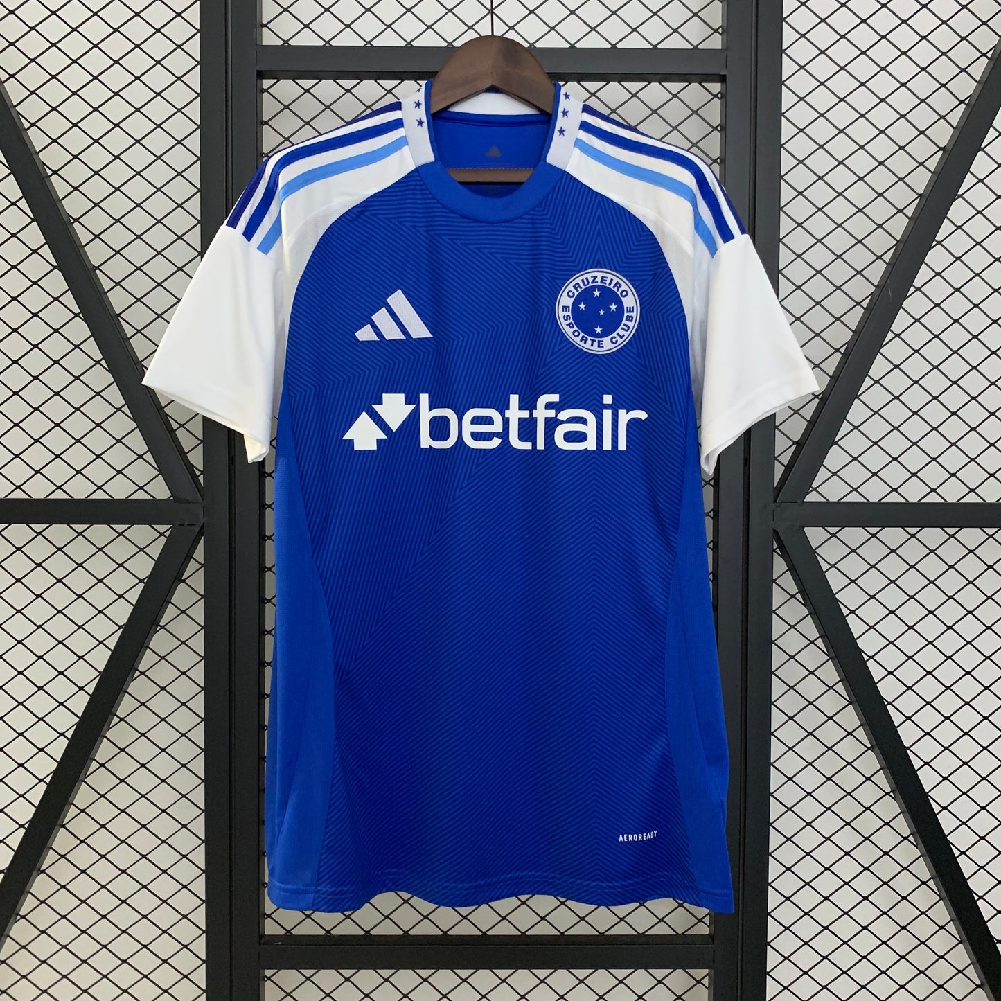 Cruzeiro home jersey. Season 25/26. (All sponsors included)