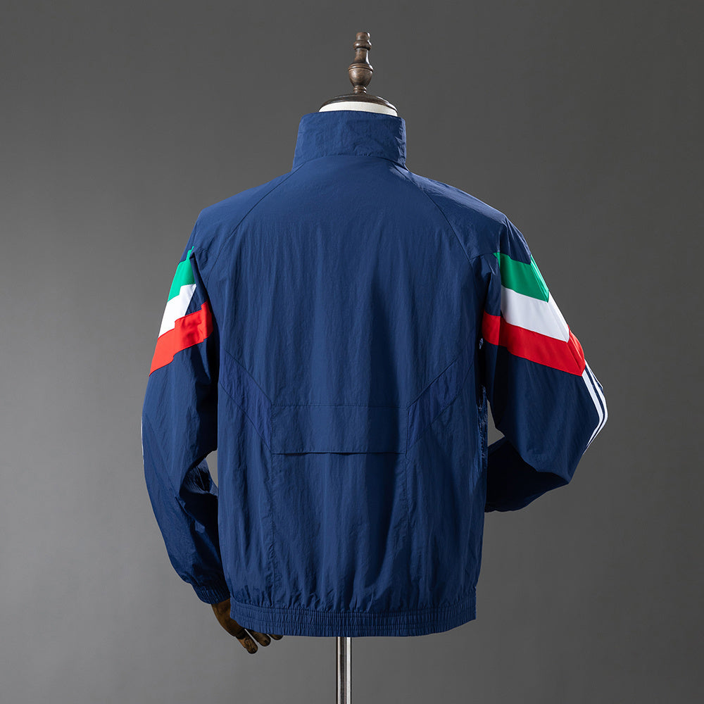 Italy Adidas Trefoil windbreaker