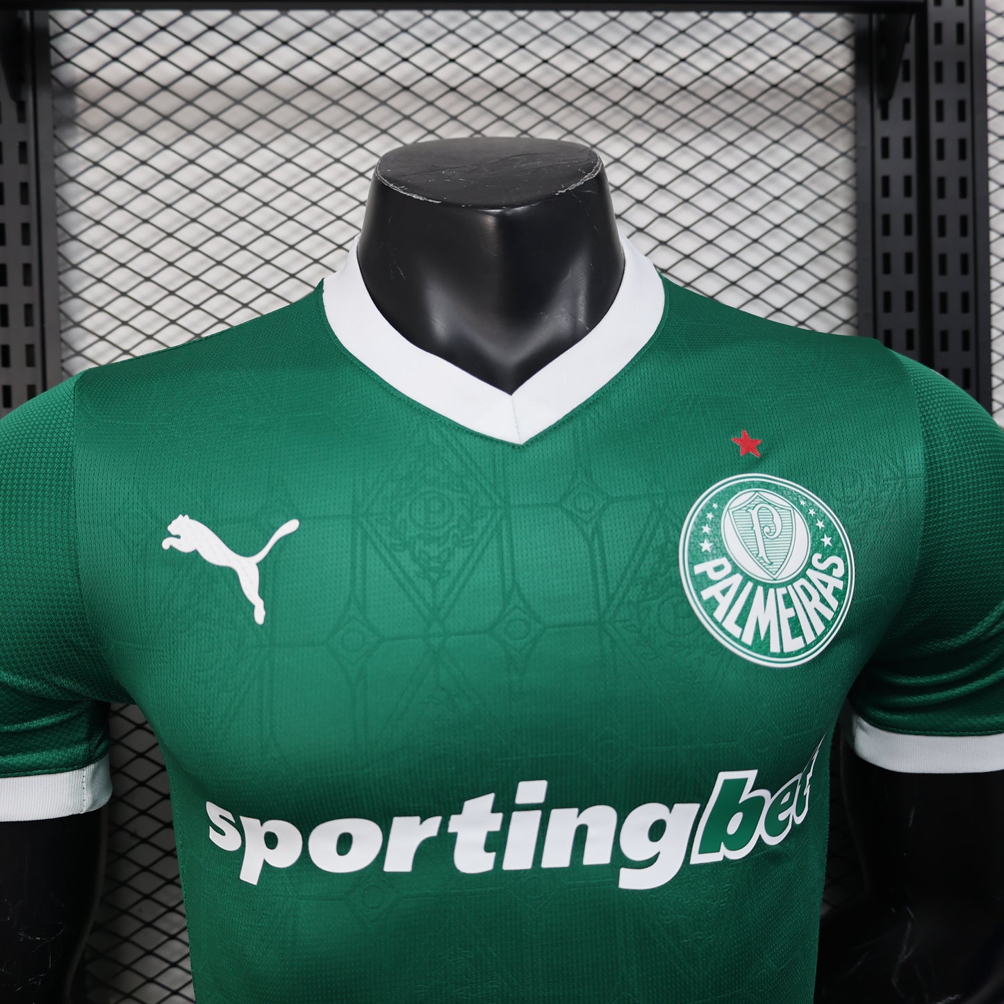 Palmeiras home jersey. Season 25/26. (All sponsors included)