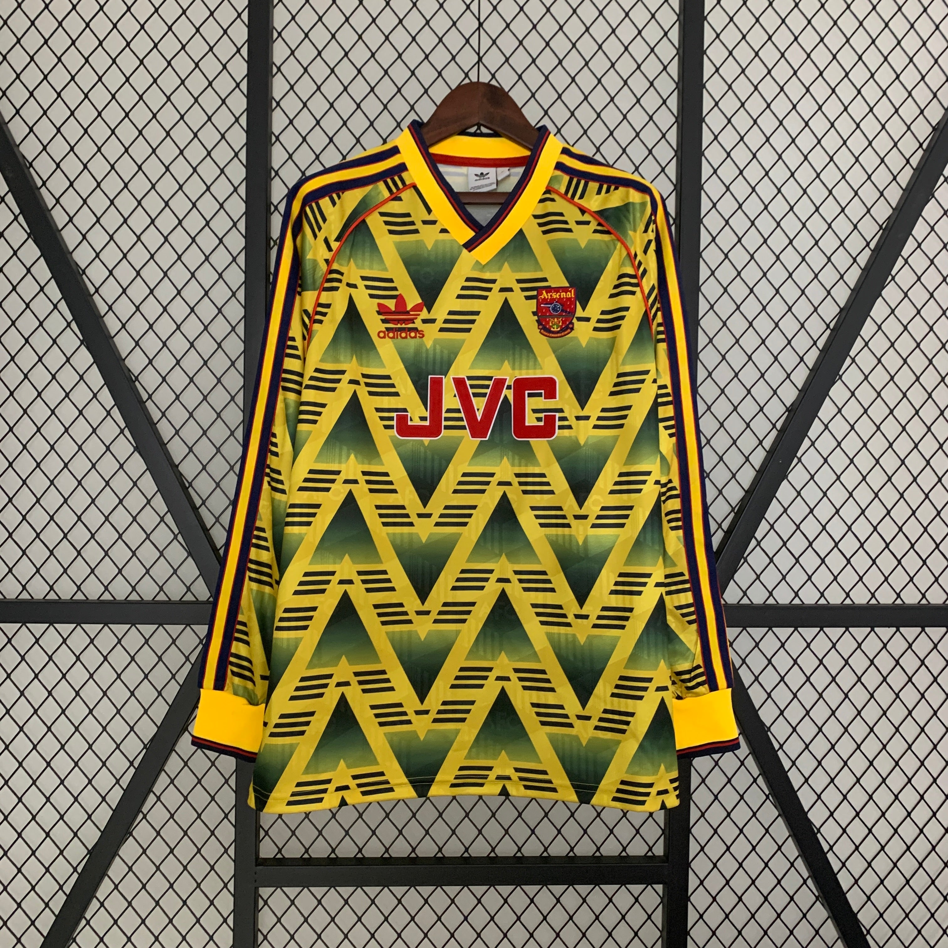 Arsenal longsleeve away jersey. Season 91/92