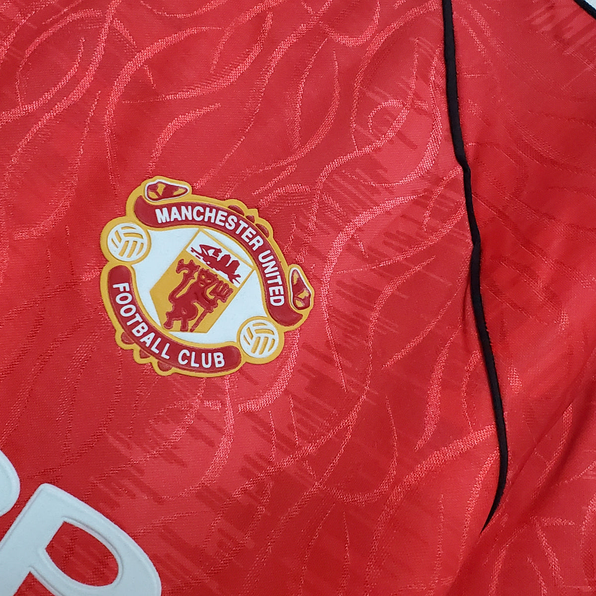 Manchester United home jersey. Season 91/92
