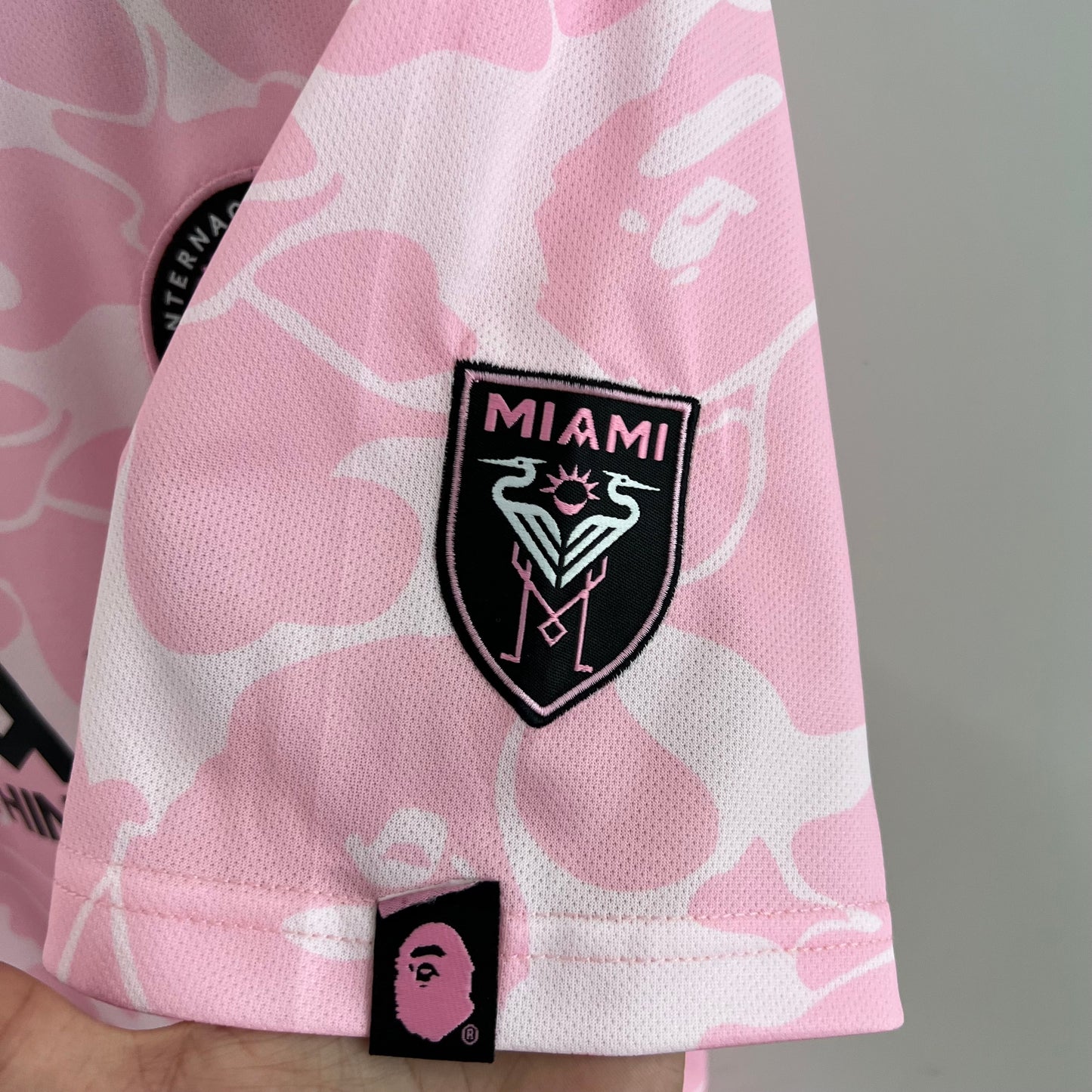 Inter Miami x BAPE Collaboration jersey. (pink)