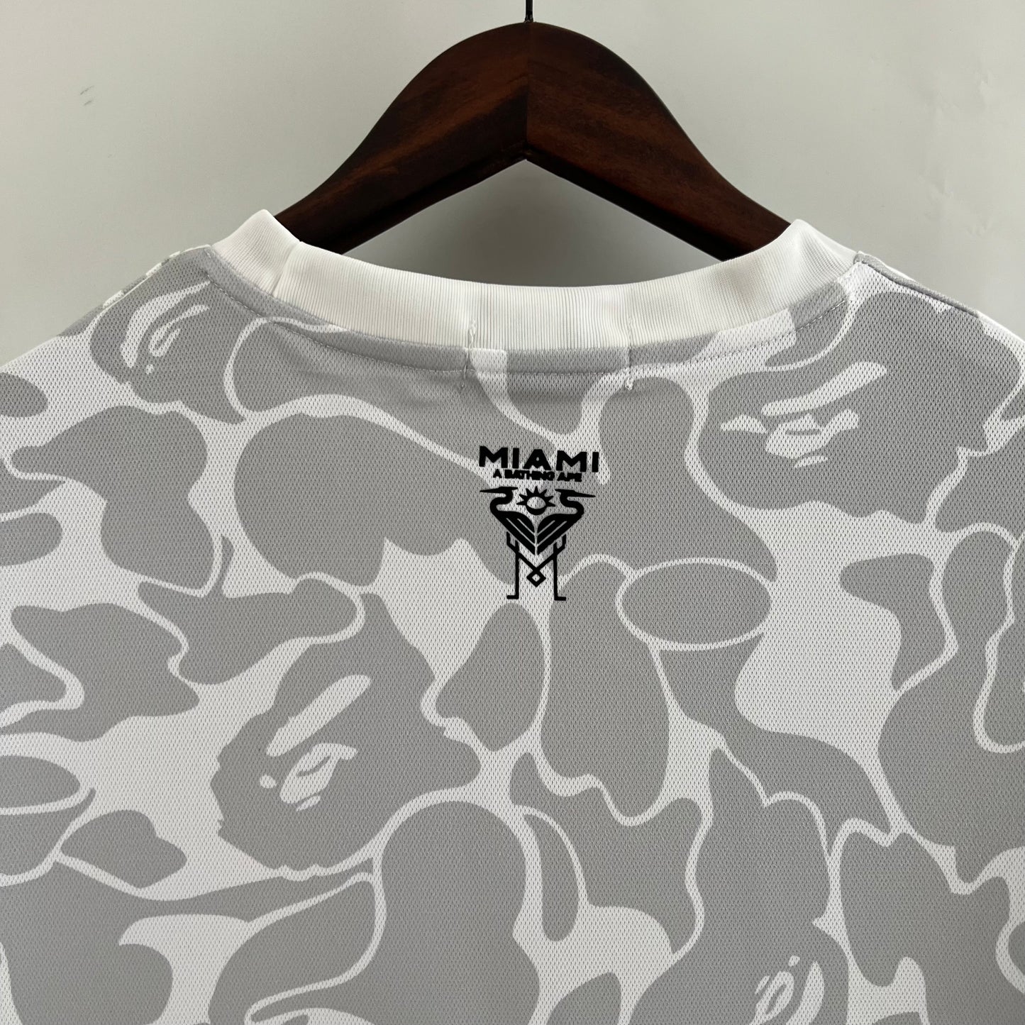 Inter Miami x BAPE Collaboration jersey. (grey)