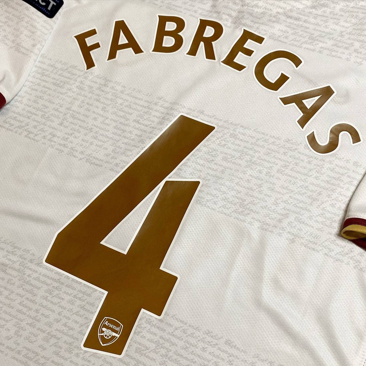 Arsenal away jersey. Season 07/08. Cesc Fabregas