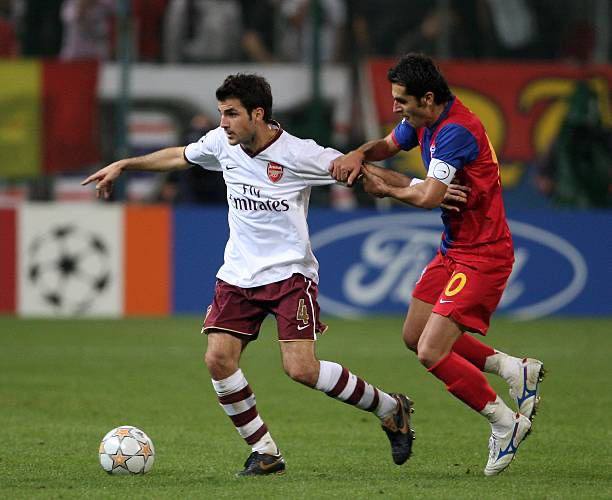 Arsenal away jersey. Season 07/08. Cesc Fabregas